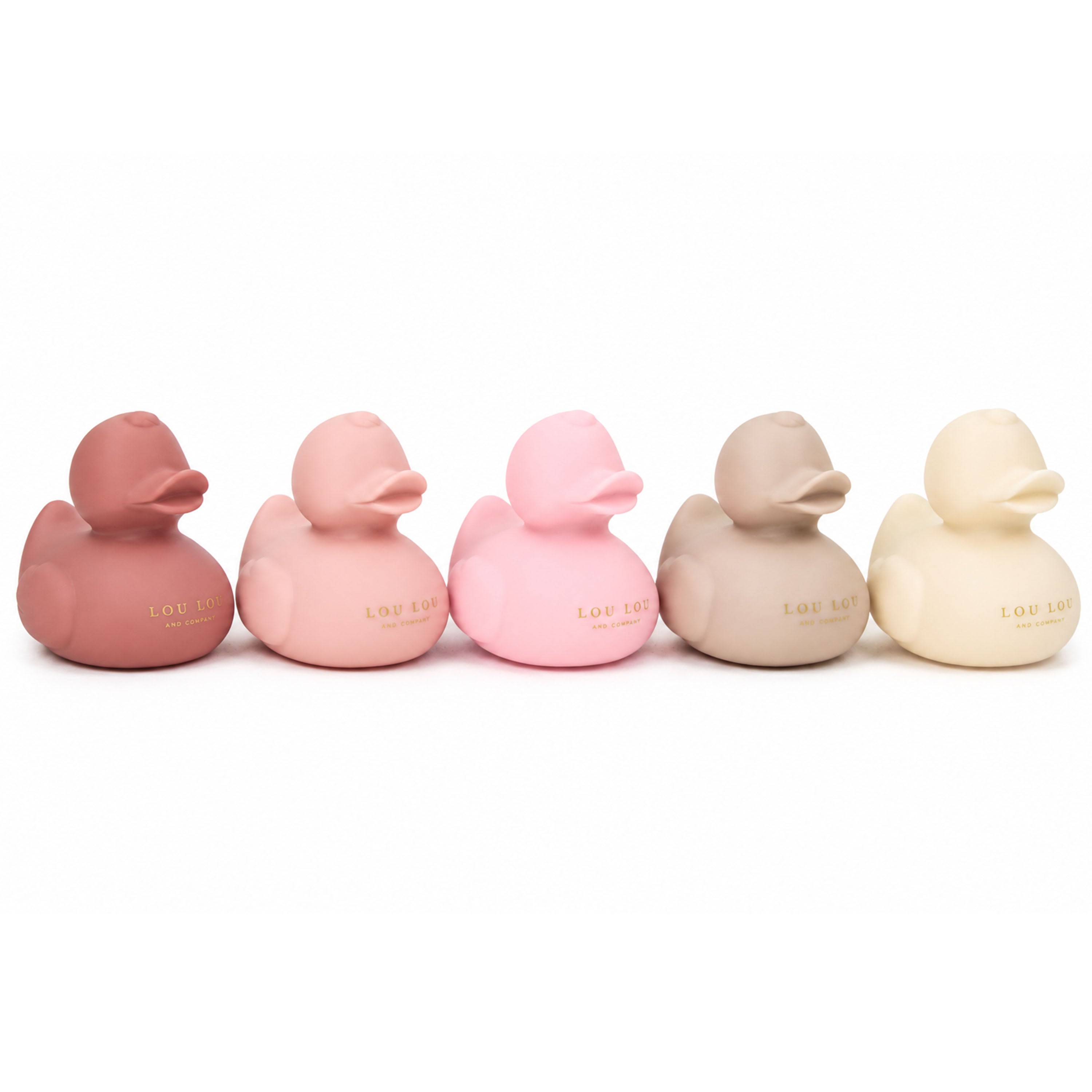 Bath - Rubber Duckies - Girl 5 Pack