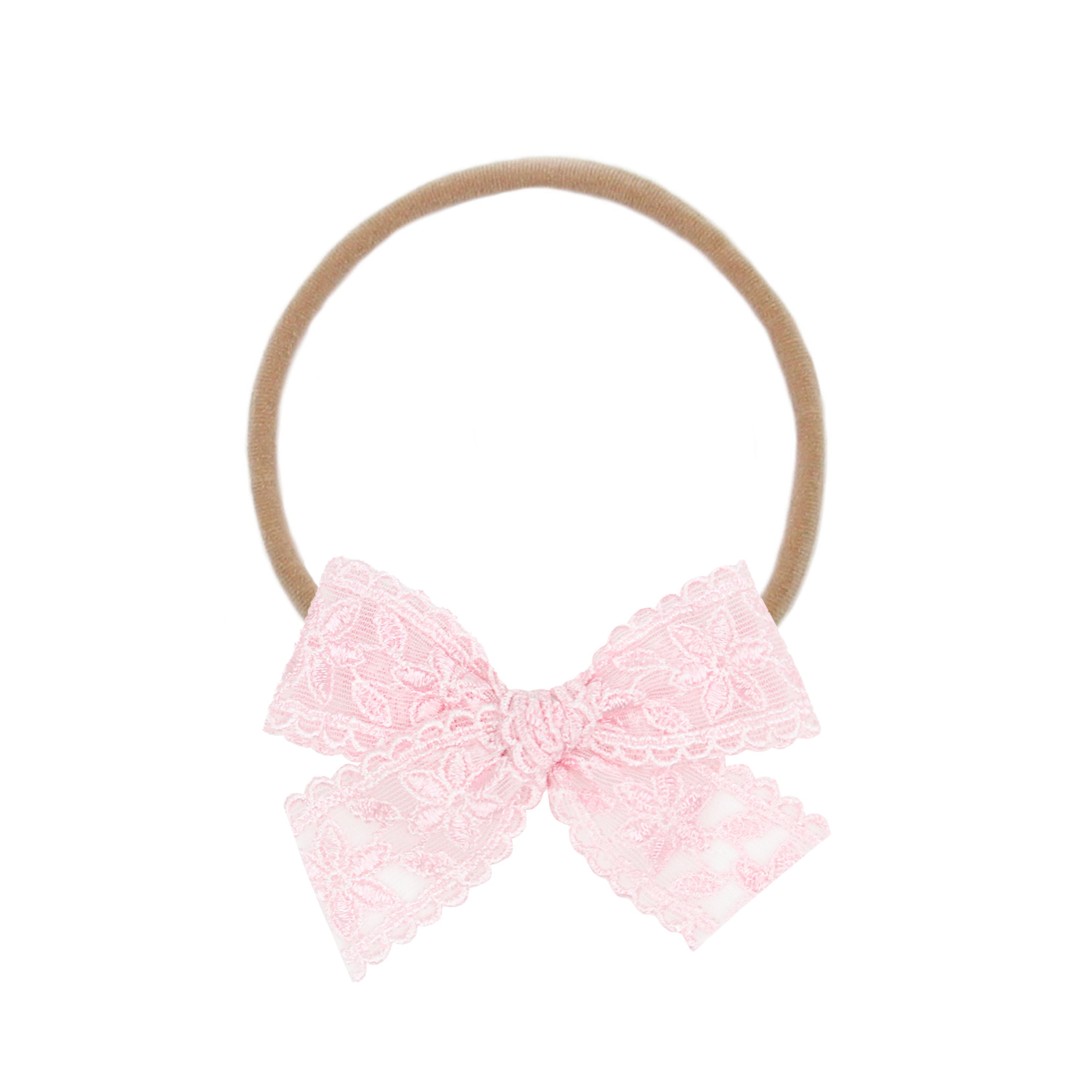 Lace Bow - Headband