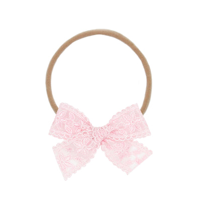 Lace Bow - Cherry Blossom Headband