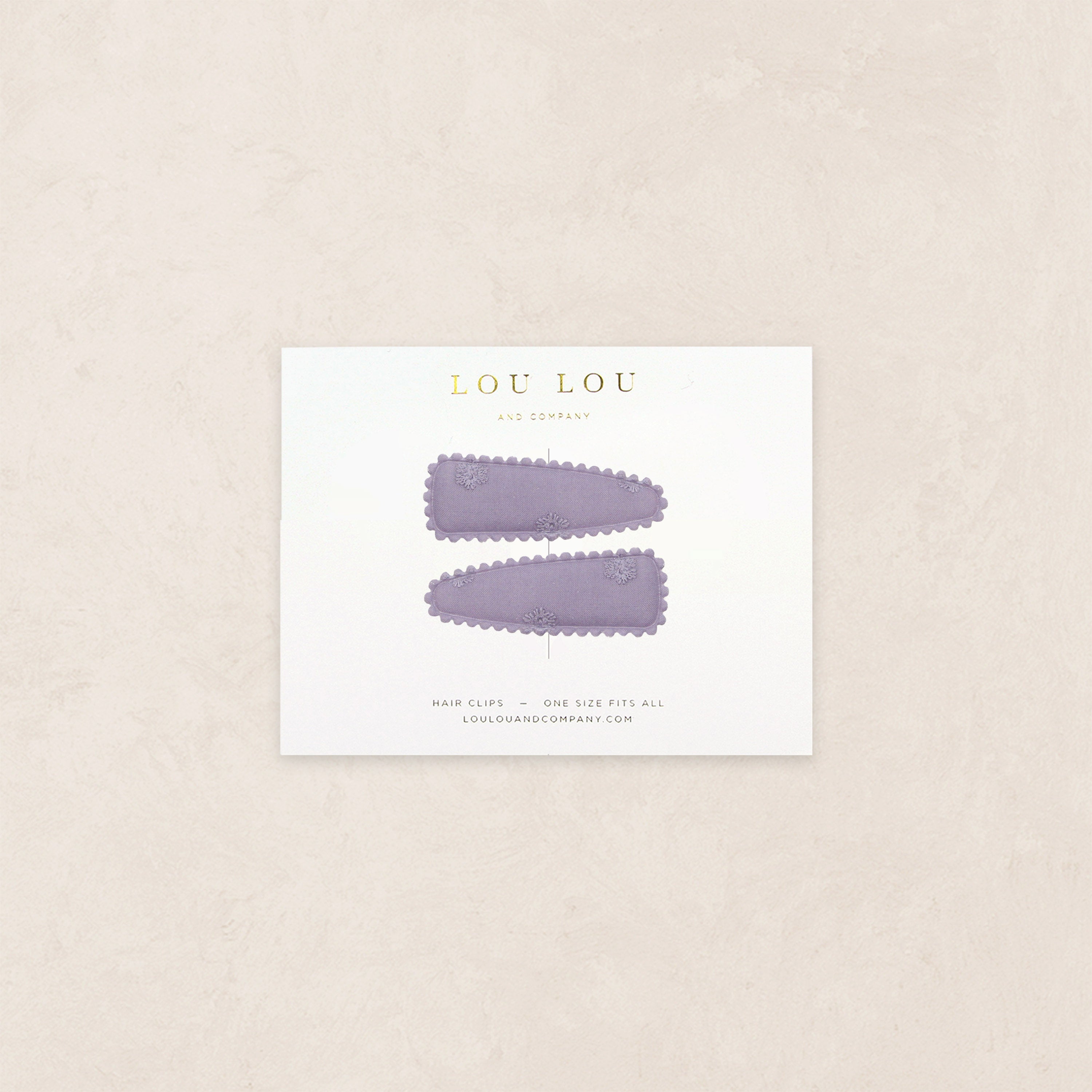Scallop Snap Pack - Purple Daisy