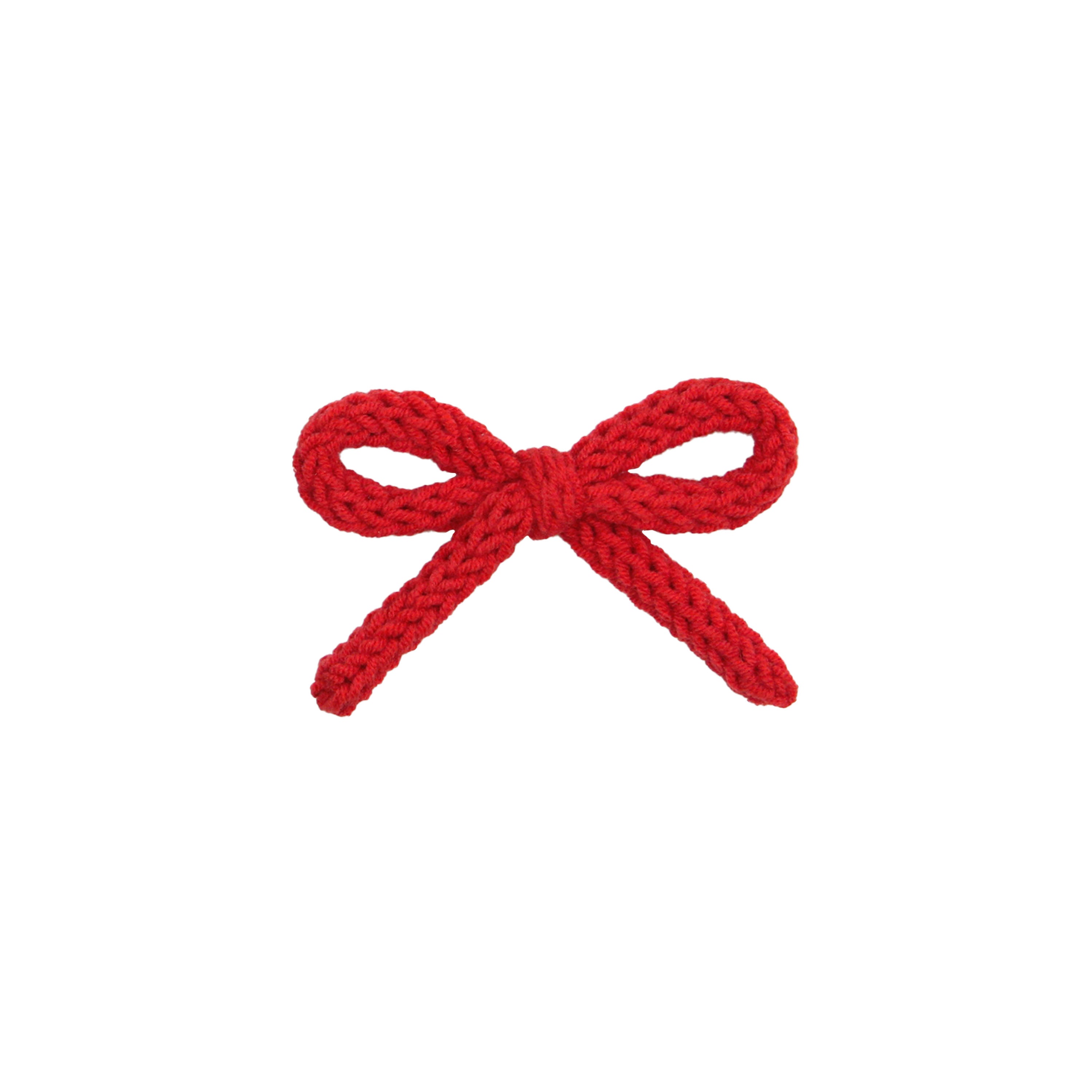 Crochet Bow - Clip