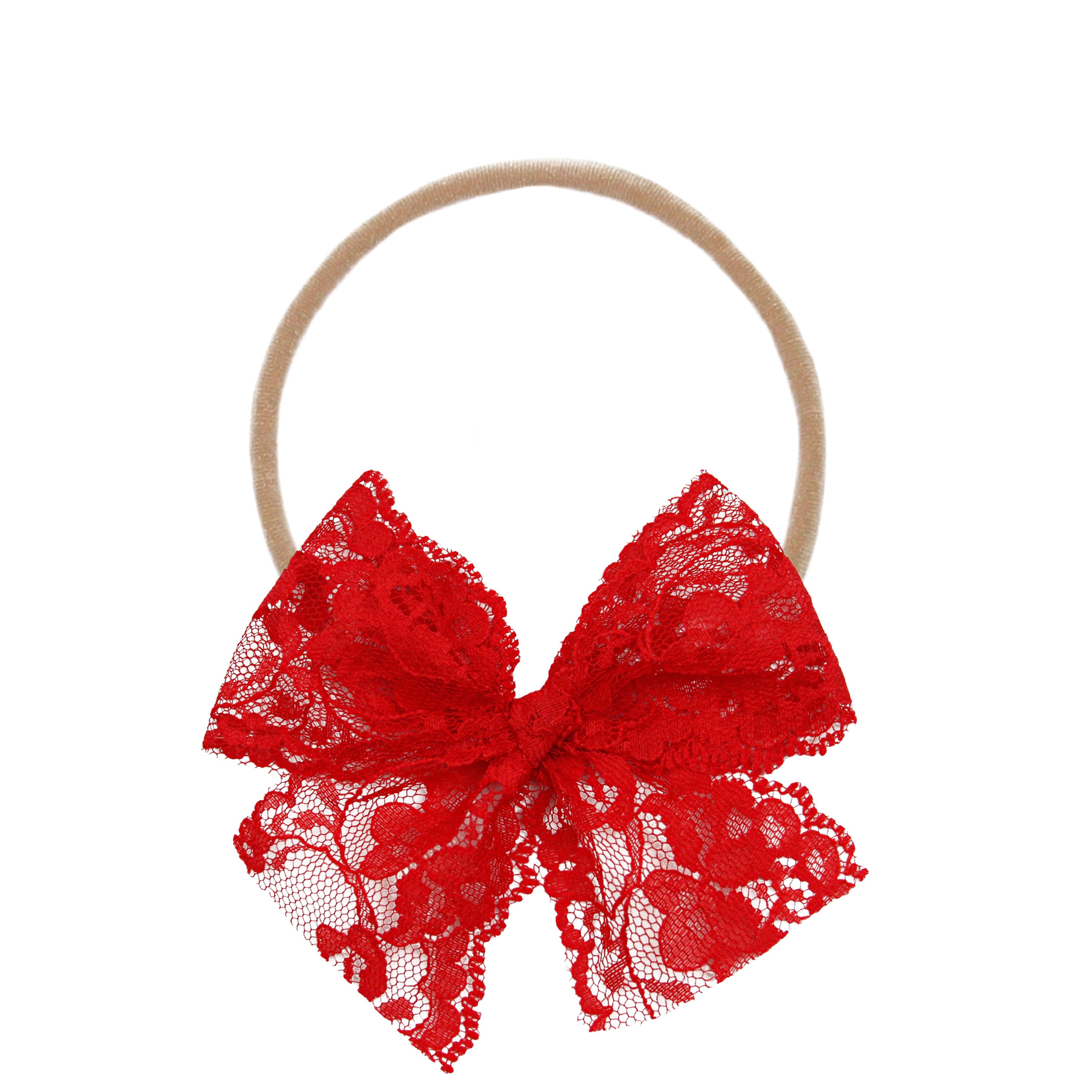 Lace Bow - Headband