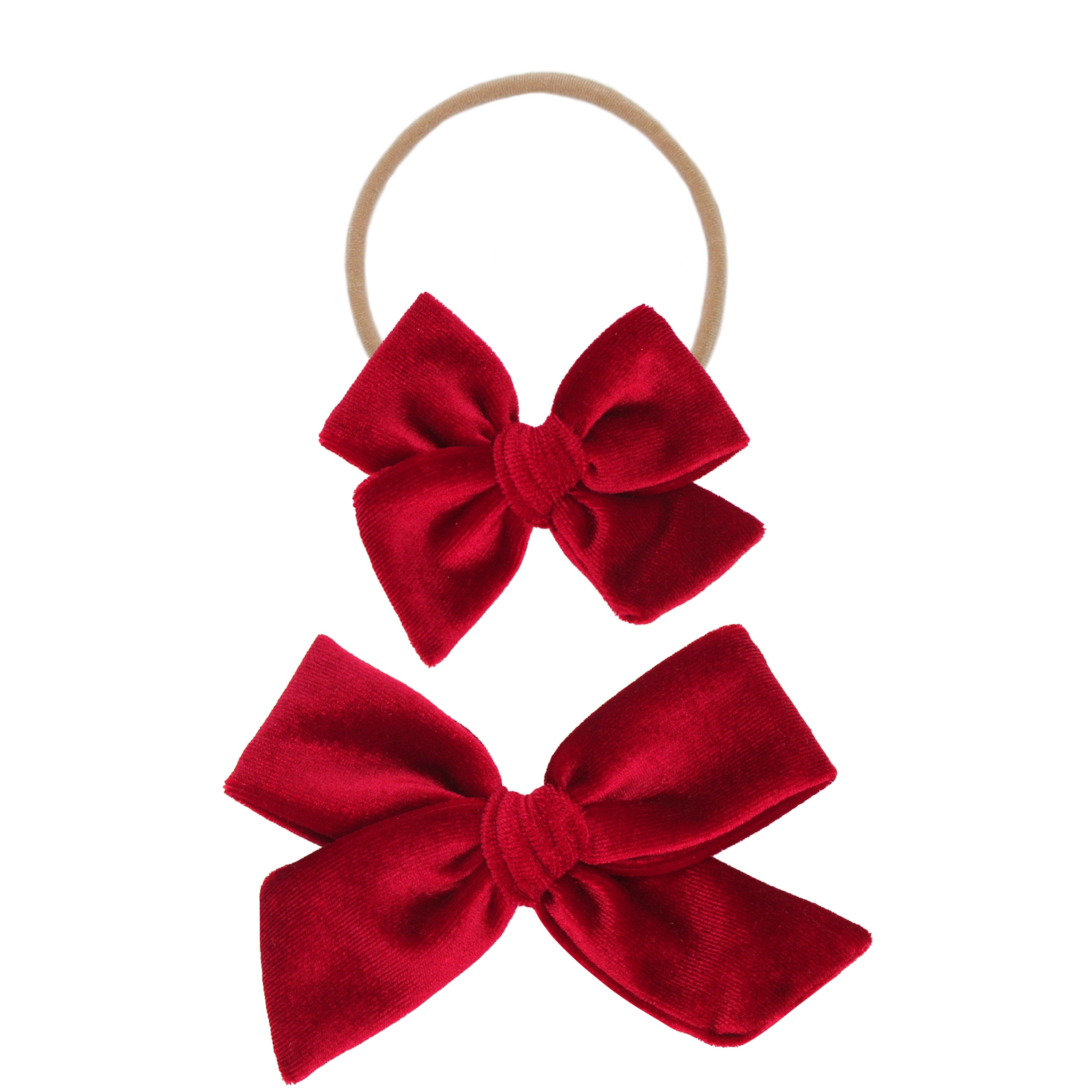 Velvet Bow - Headband