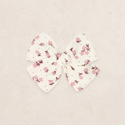 Adventure Bow - Dusty Rose Daisy Clip