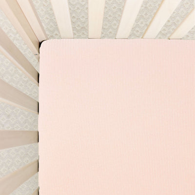 Rosie Ribbed Crib Sheet