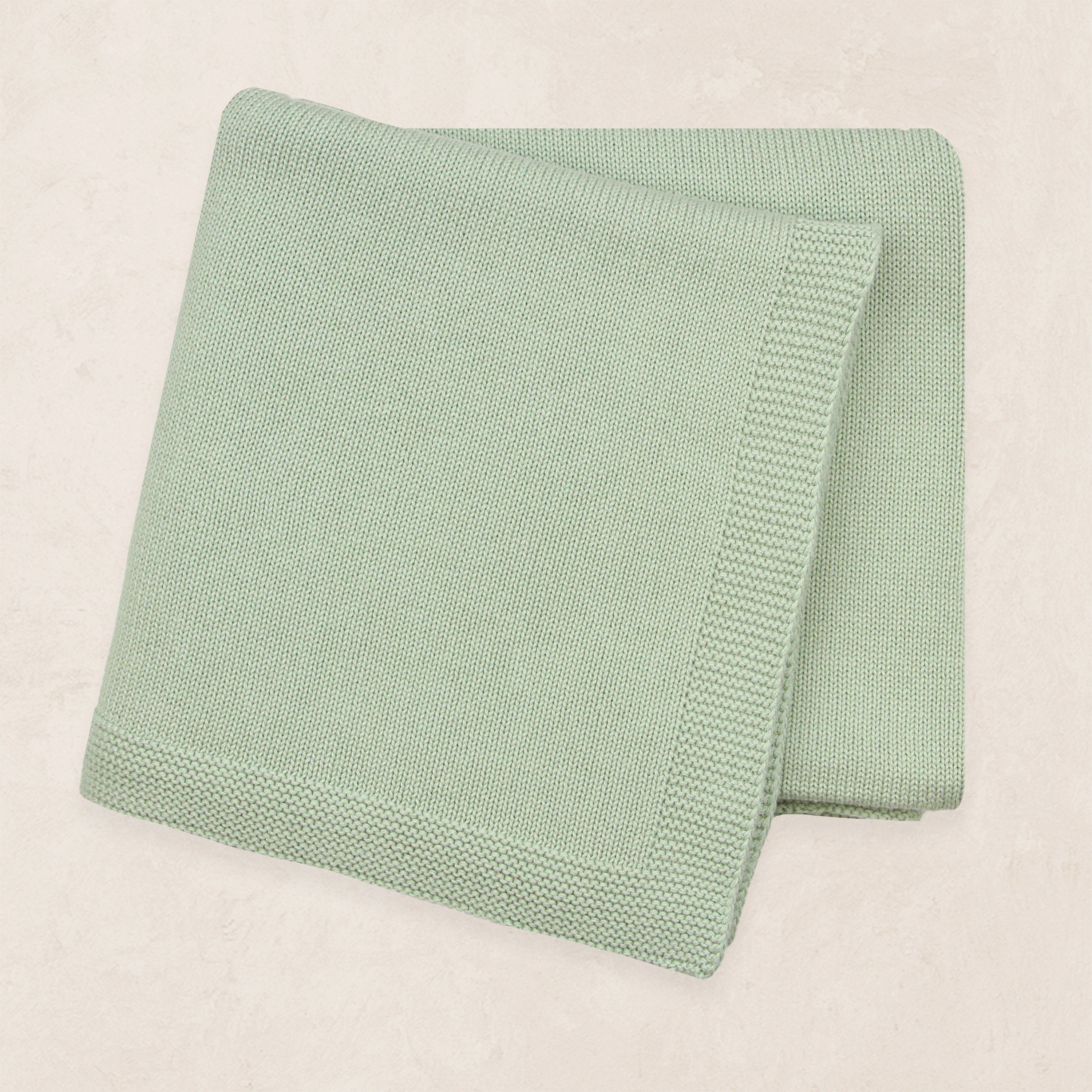 Knit Blanket - Sage