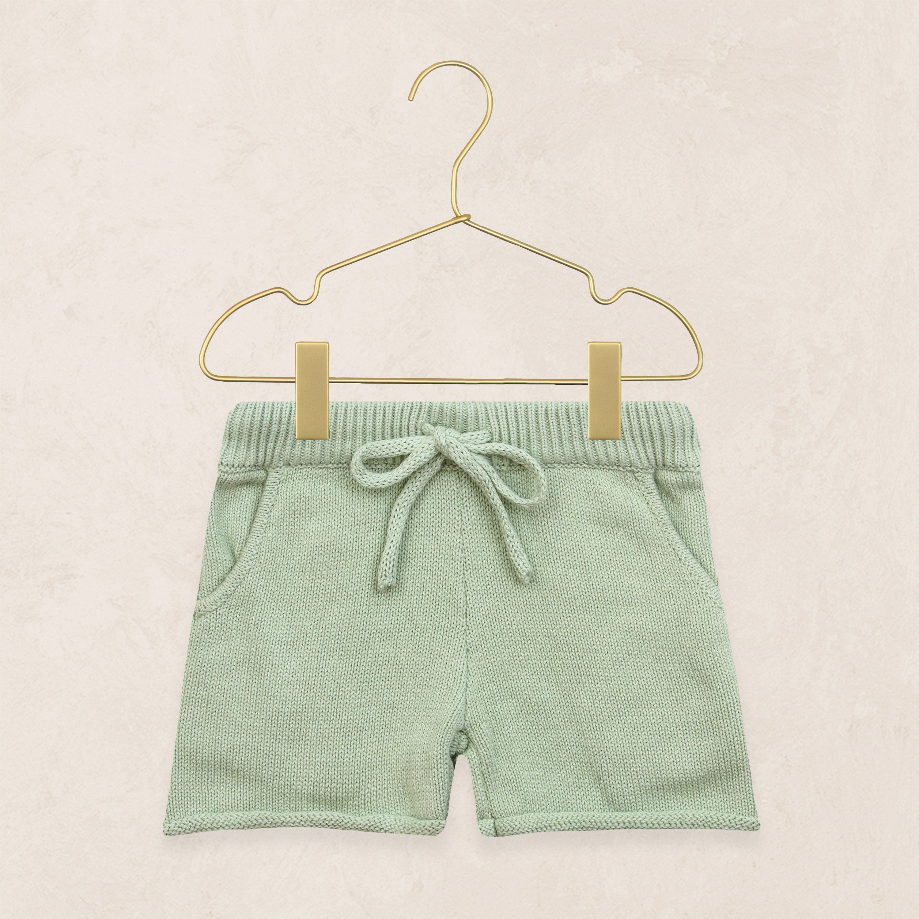 Knit Shorts - Sage