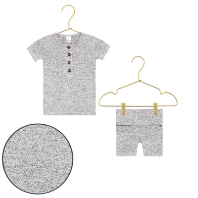 Sam Plush Knit Shortie Set