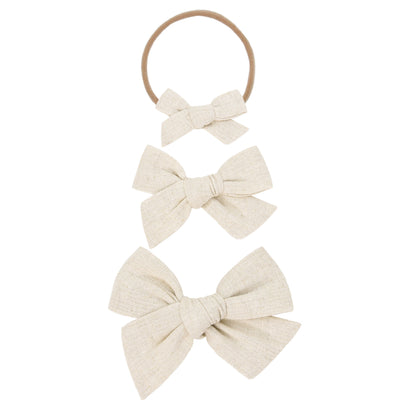 Classic Bow - Sand
