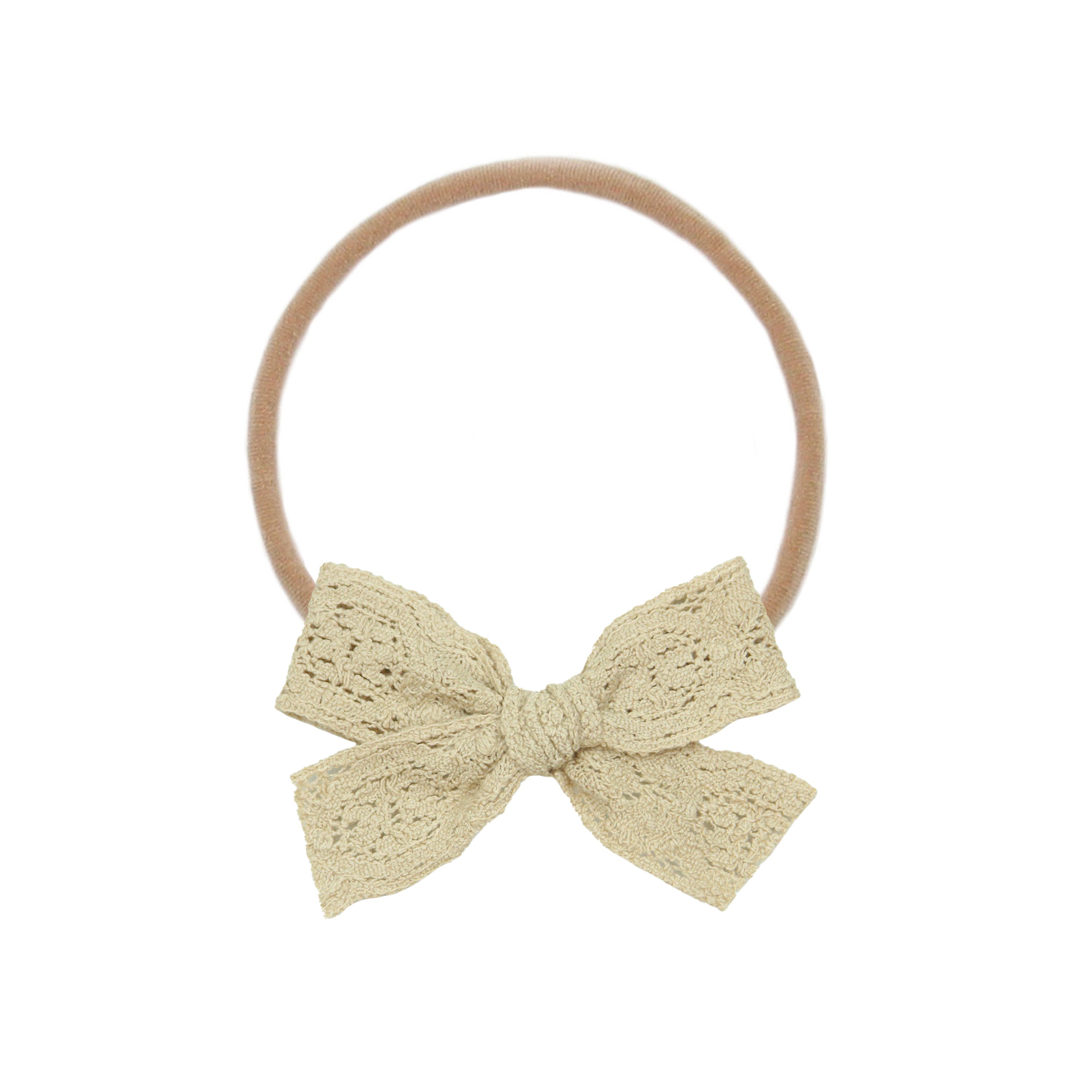 Lace Bow - Headband