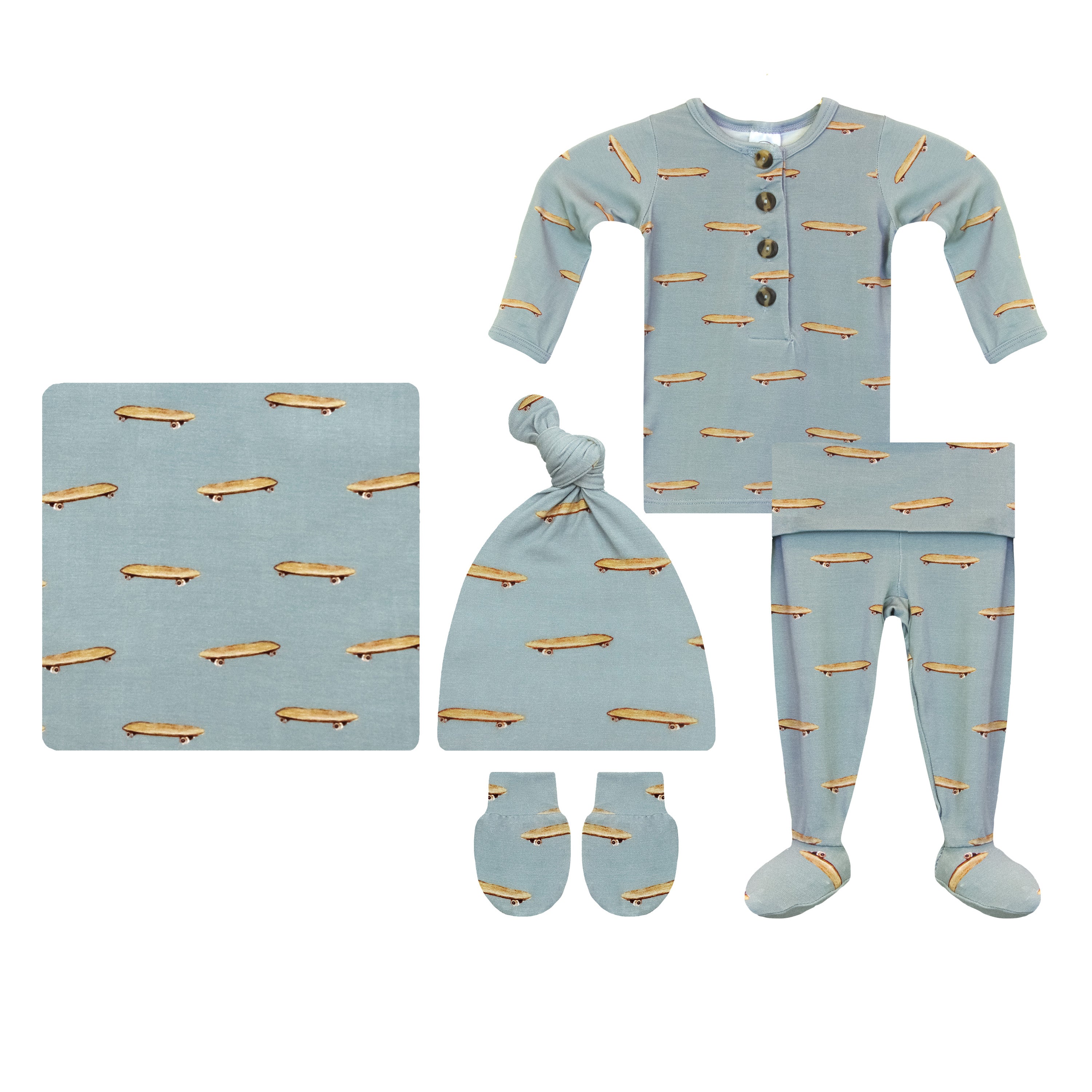 Boy - Hat Bundle & Top + Bottoms