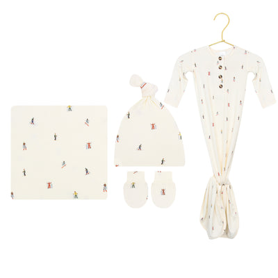Brighton Newborn Hat Bundle + Knotted Gown