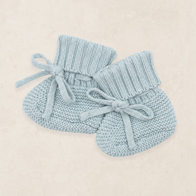 Knit Booties - Steele