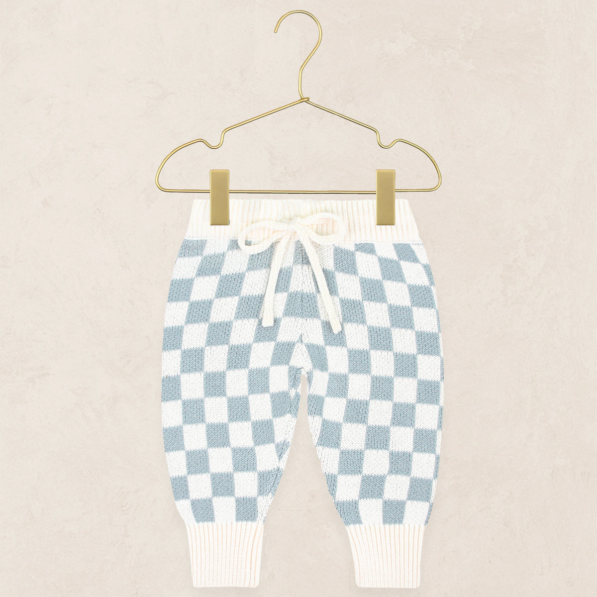 Knit Jogger Pant - Steele Checkered
