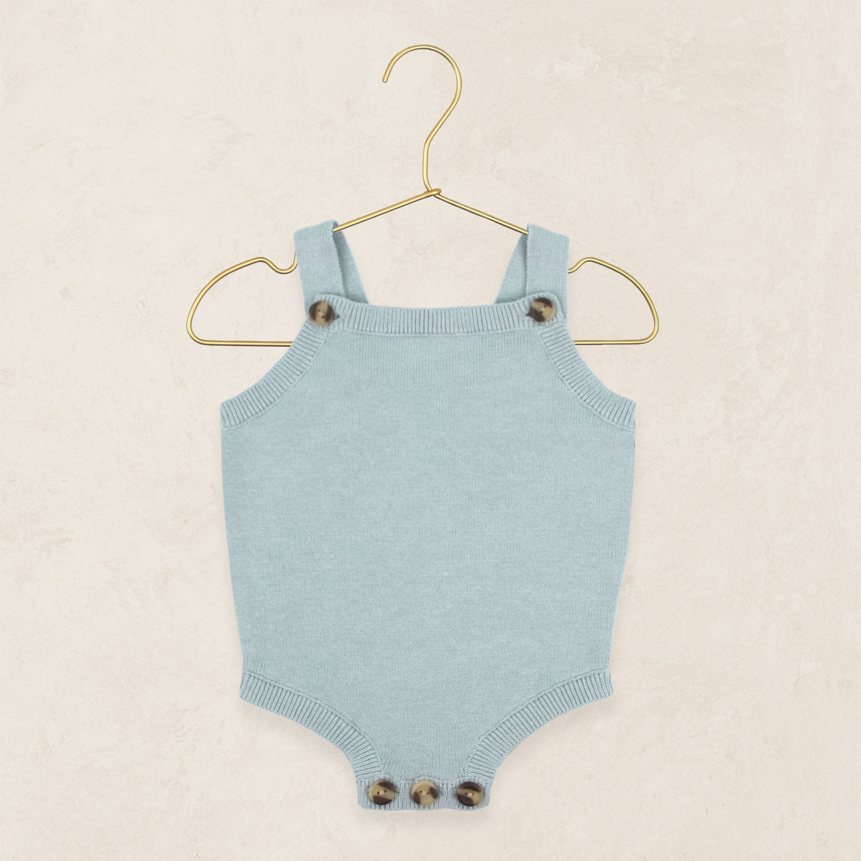 Knit Tank Onesie - Steele Overall