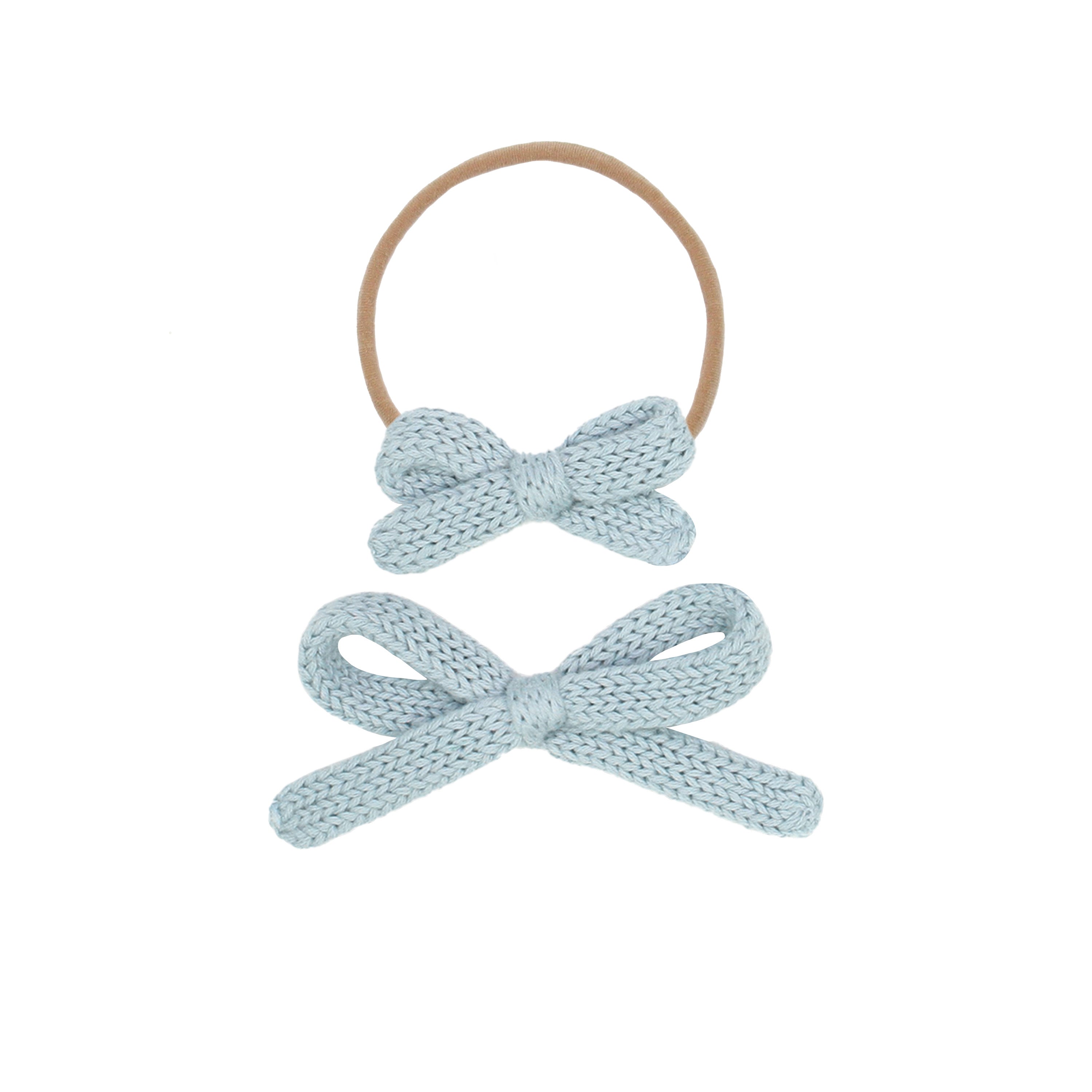 Sweater Bow - Steele Knit Headband