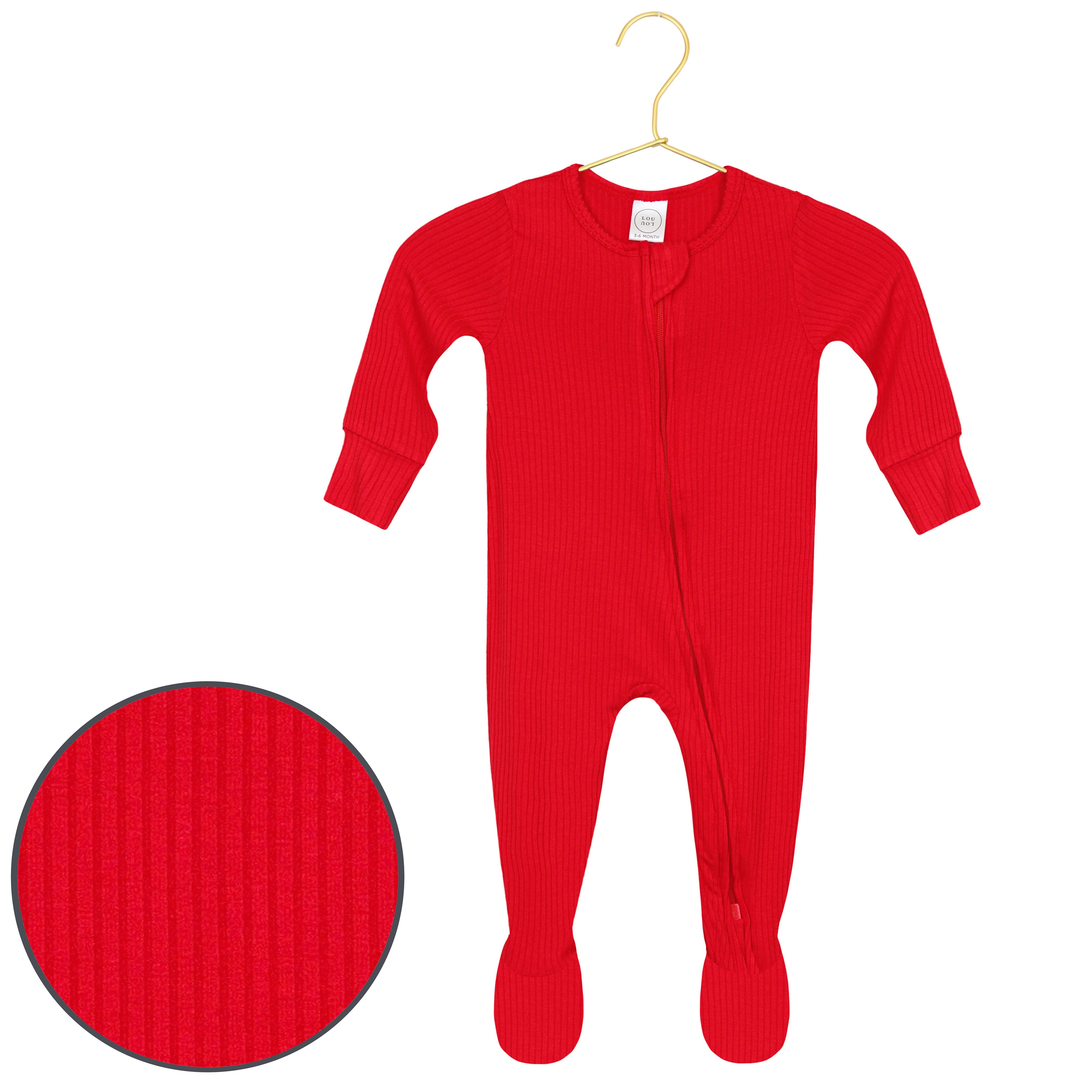 Pre-Order Holiday Zipper Footies