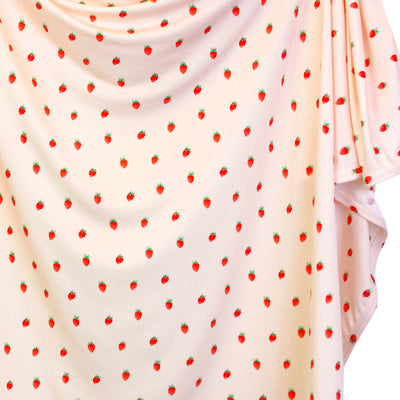 junie strawberry print swaddle product image