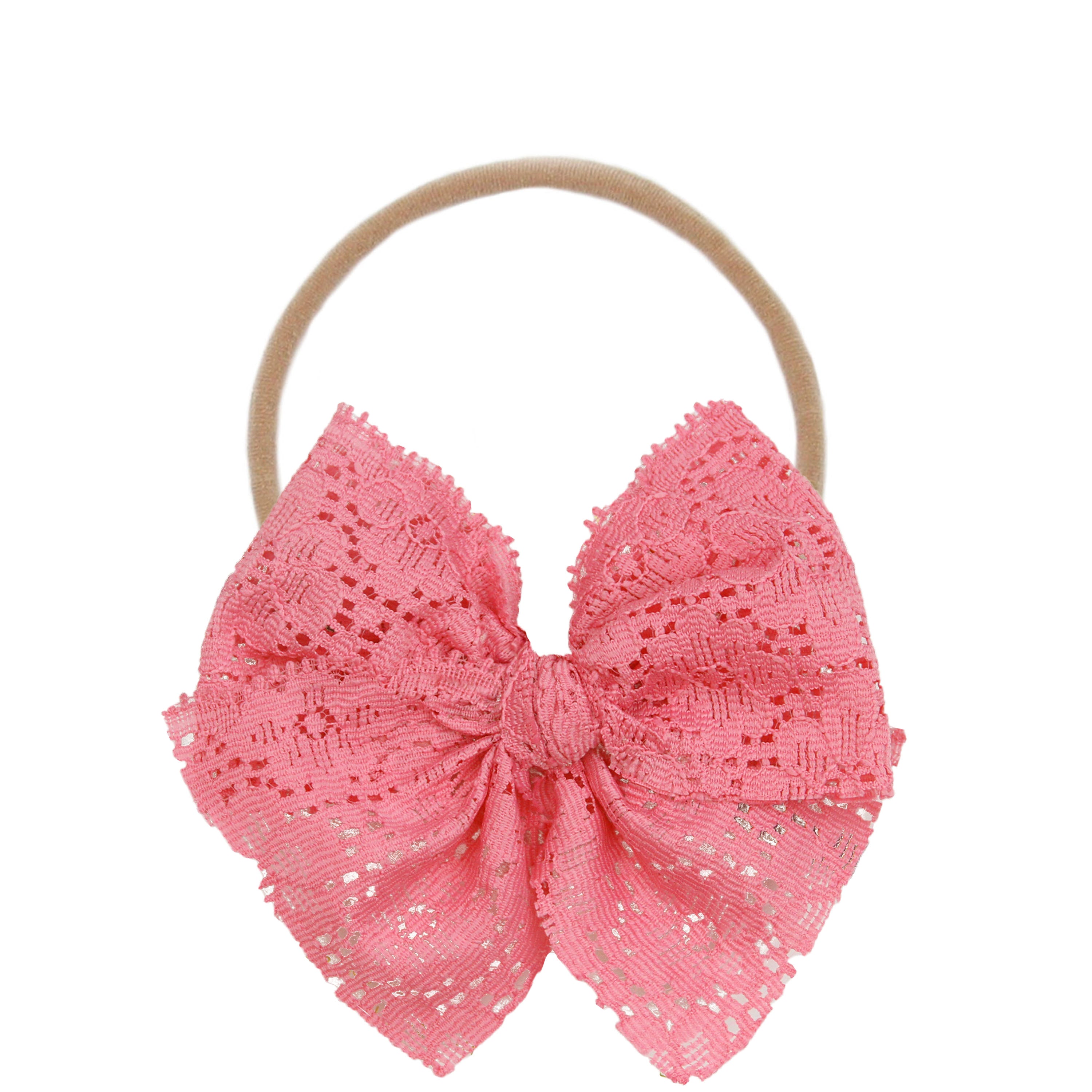 Lace Bow - Headband