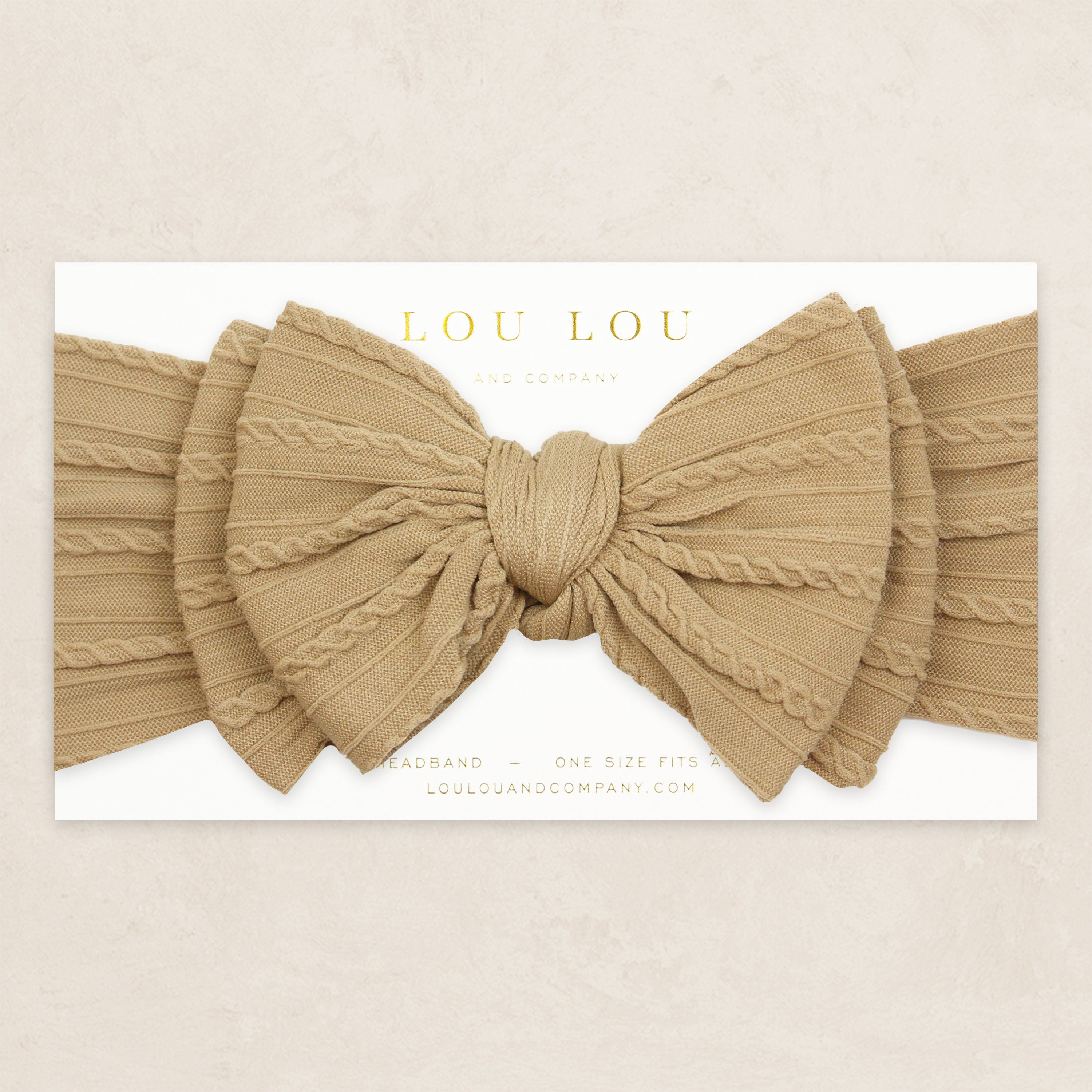 Cable Knit Headbands