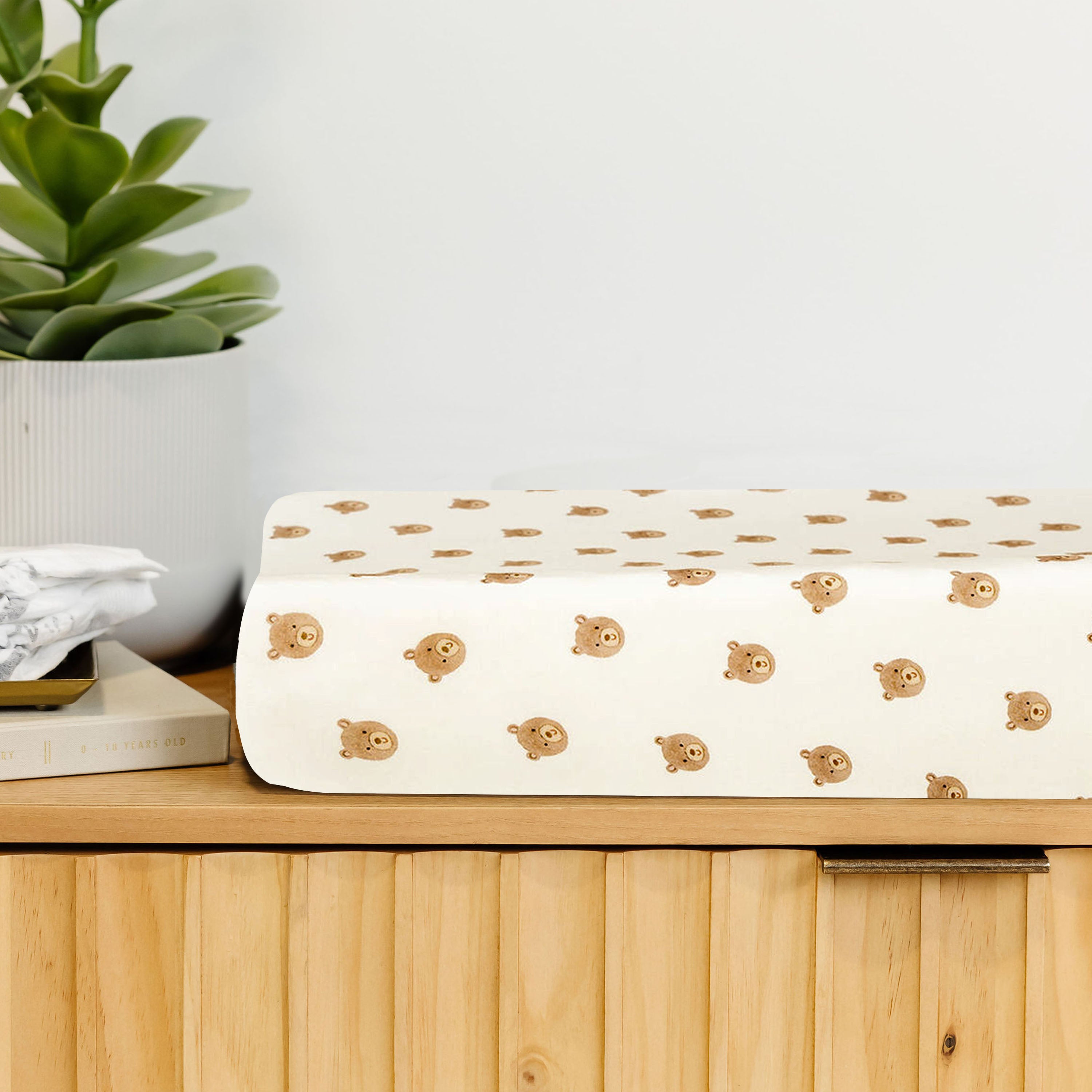 Teddy Crib Sheet + Changing Pad Cover Pack
