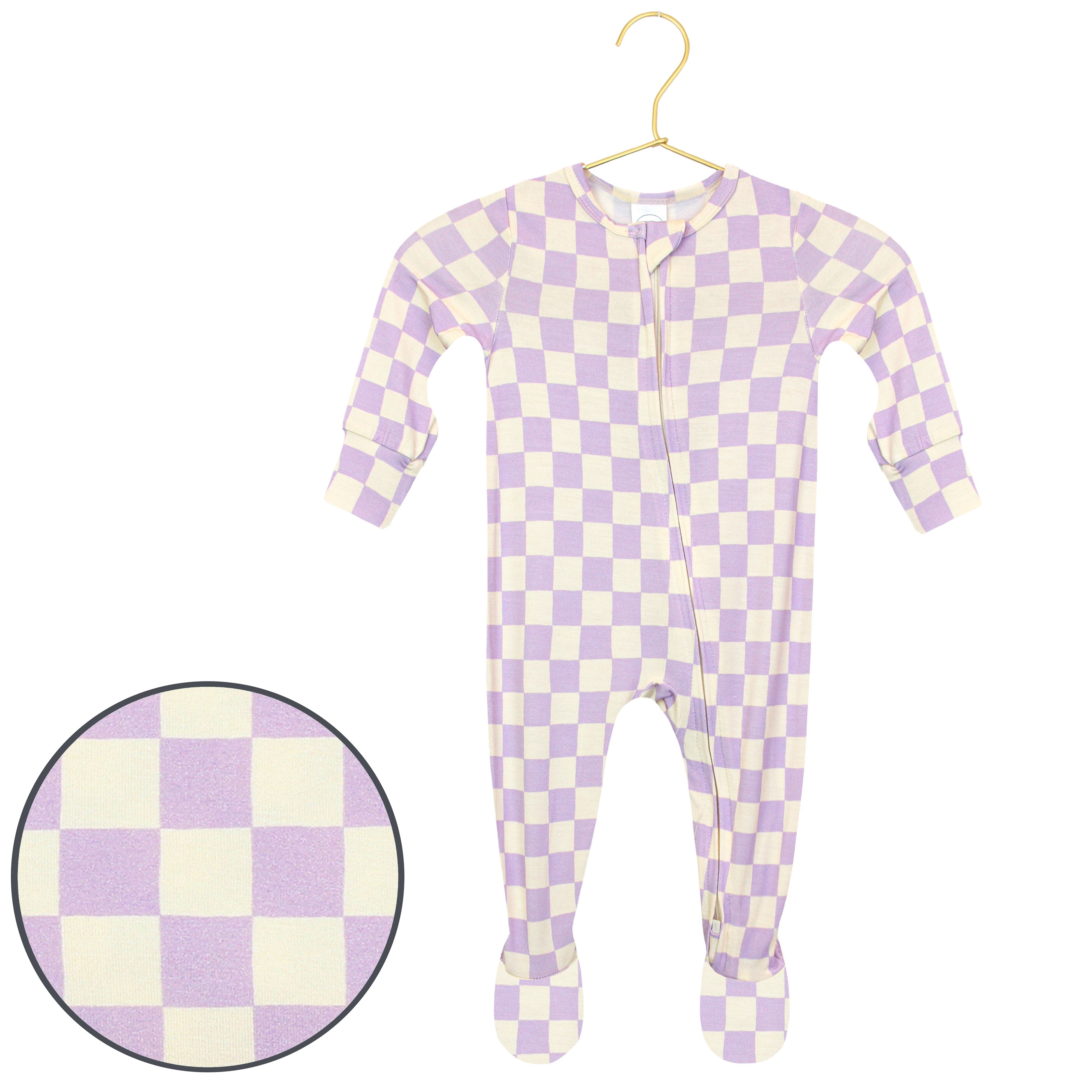 Girl - Zipper Footies