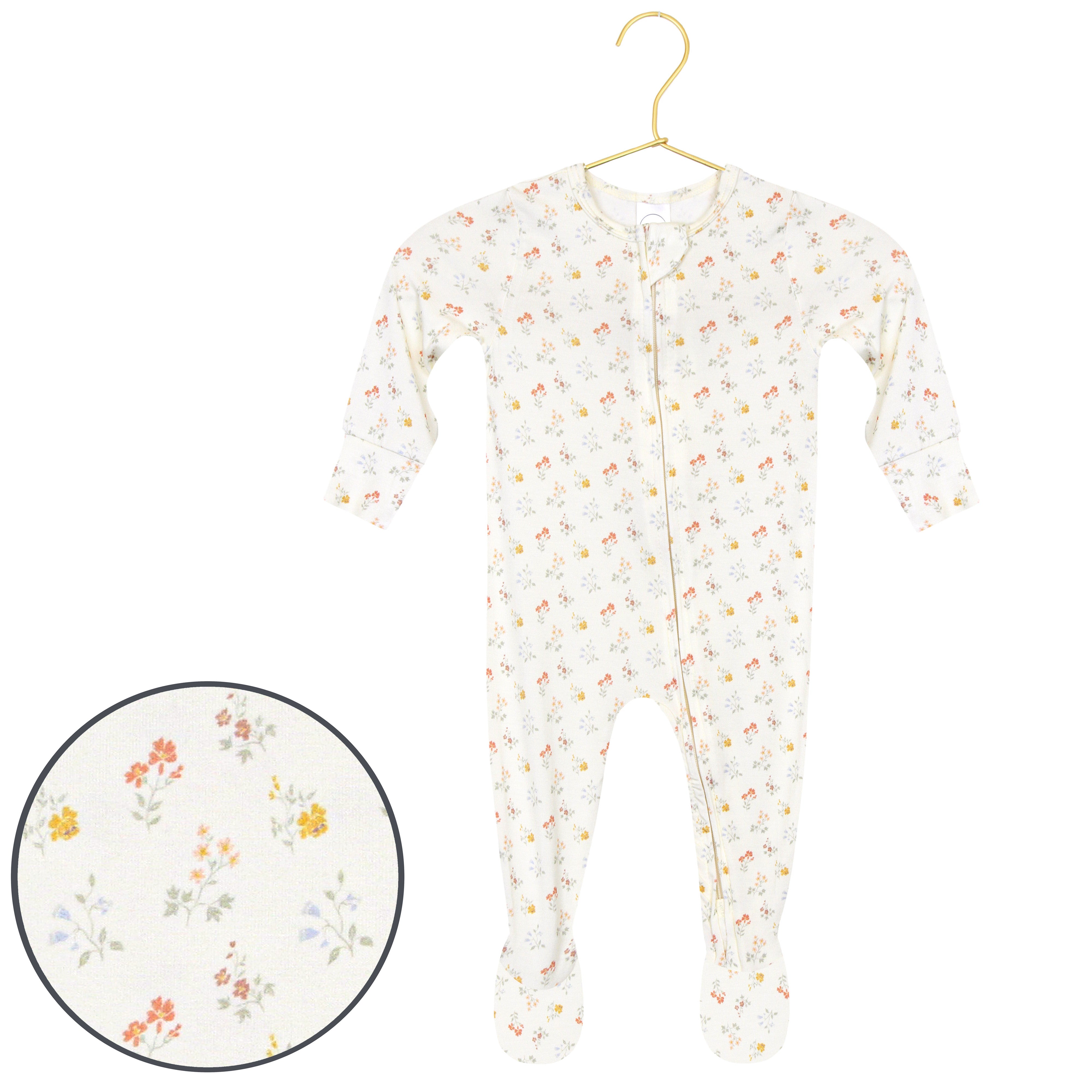 Willow Zipper Footies