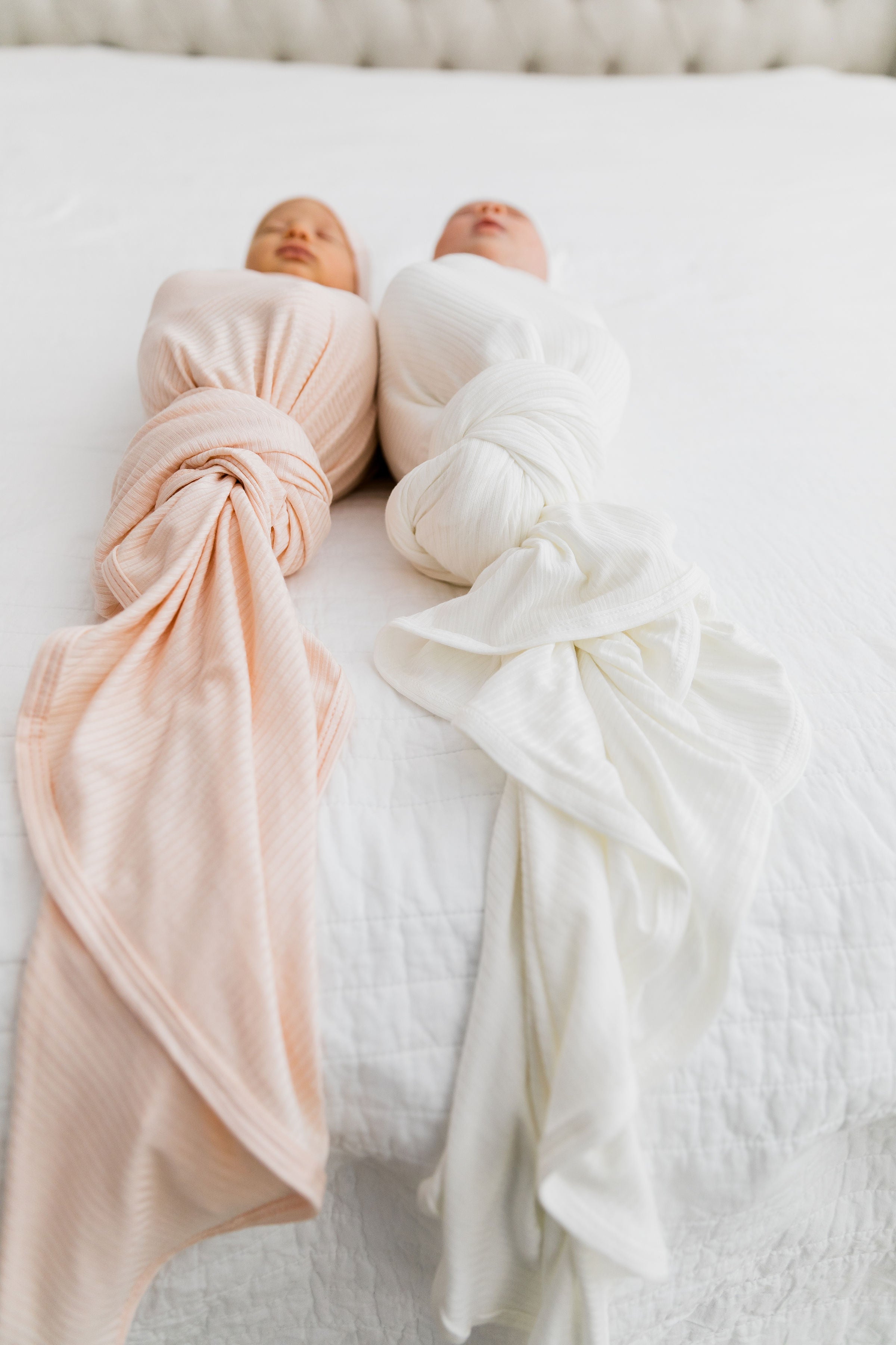Wren Ribbed Swaddle Blanket