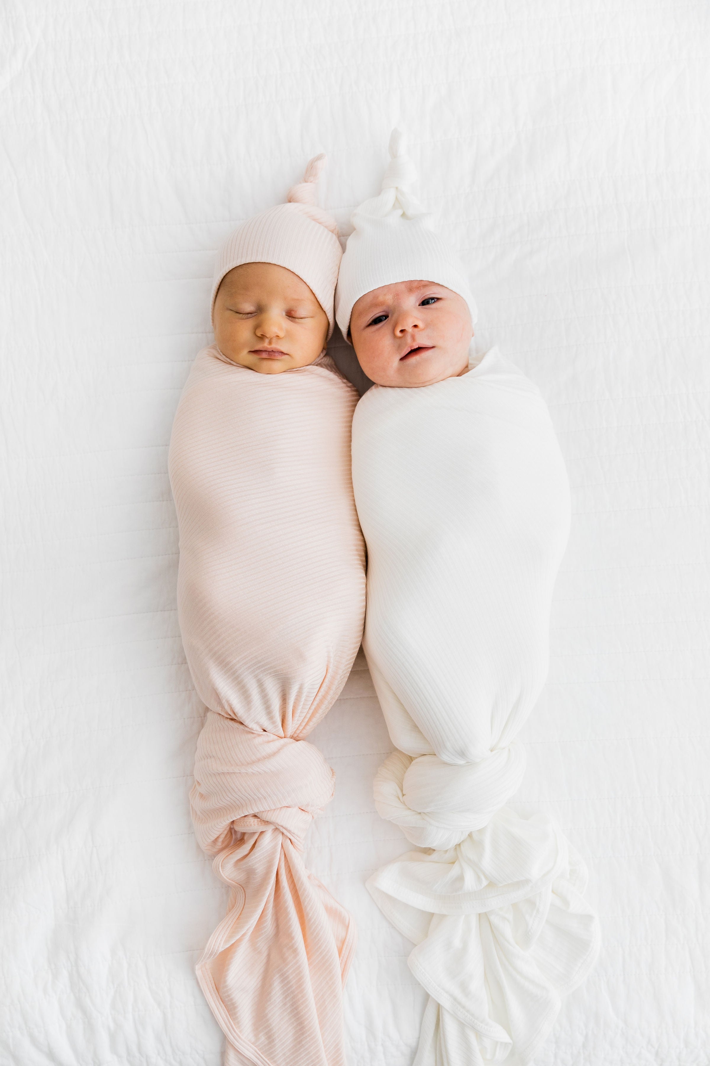 Wren Ribbed Newborn Hat Bundle