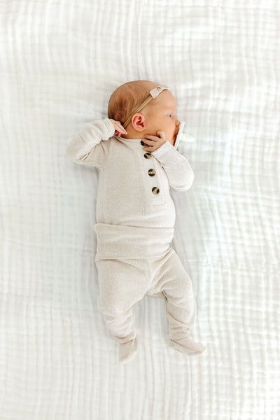 Dakota Plush Knit Top + Bottoms