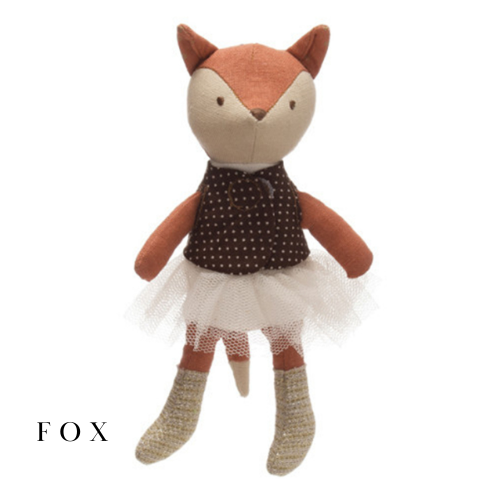 Linen Mini Animals in Clothes