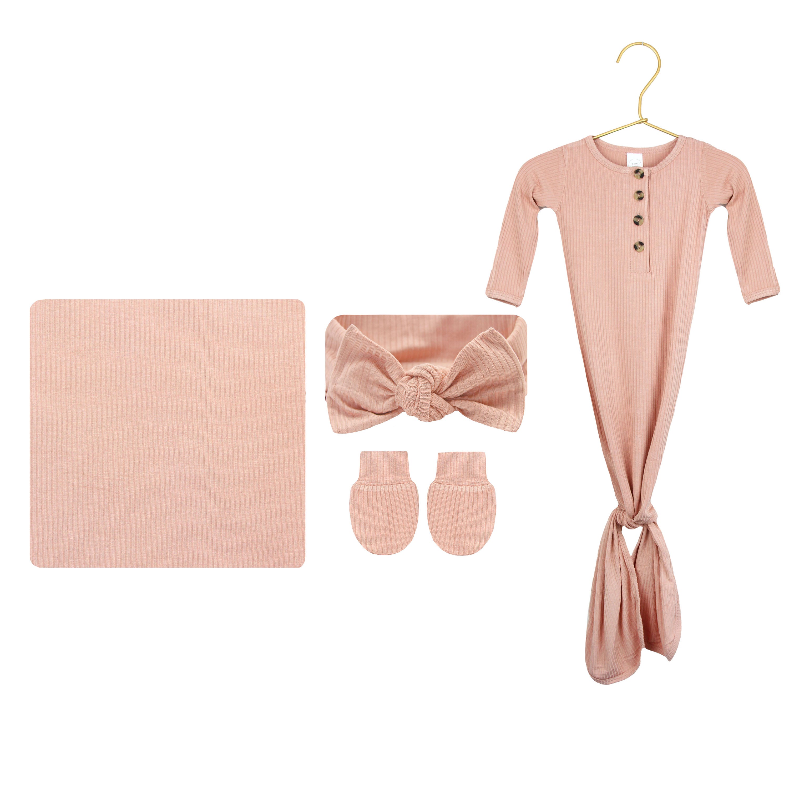 Girl - Headband Bundle + Gown