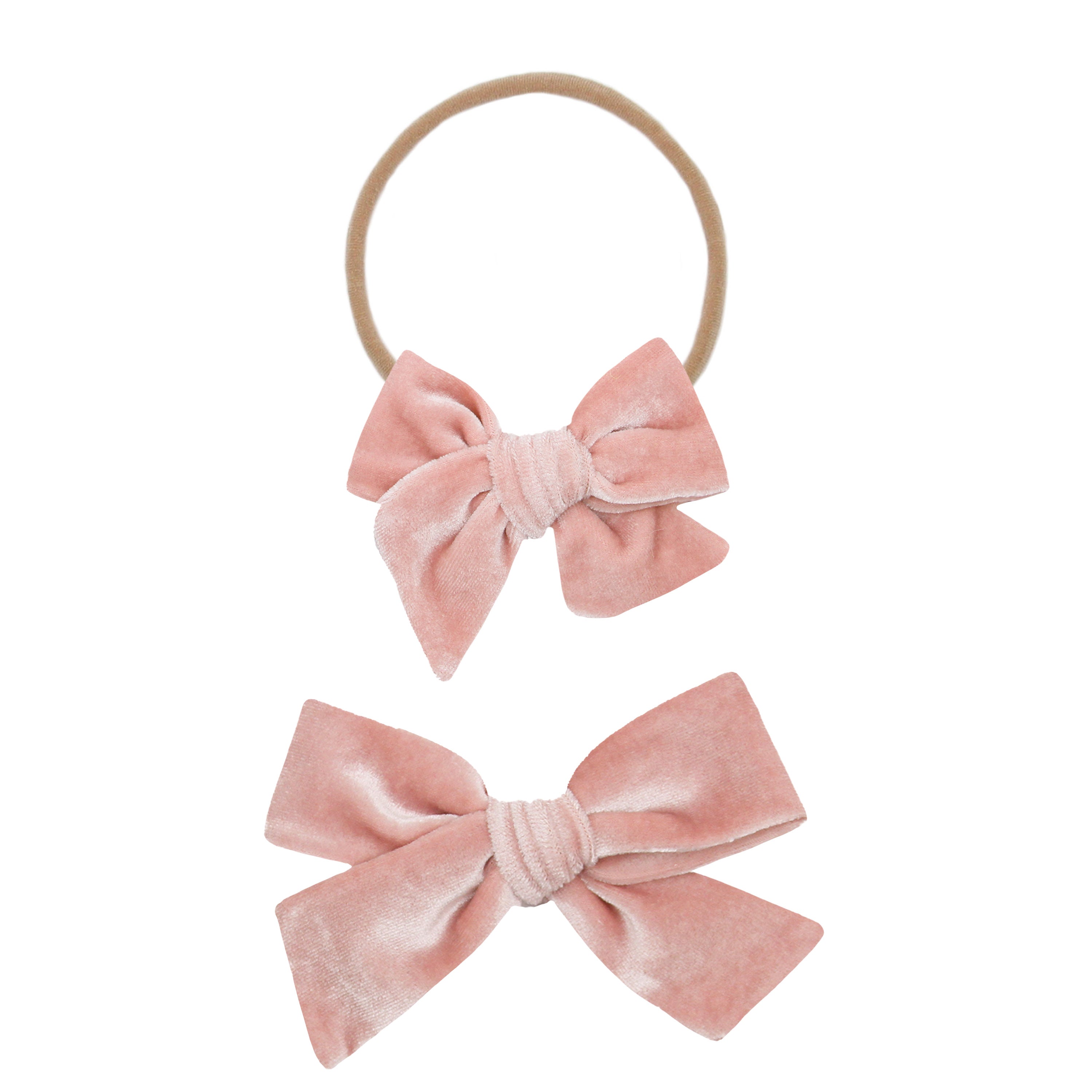 Velvet Bow - Headband