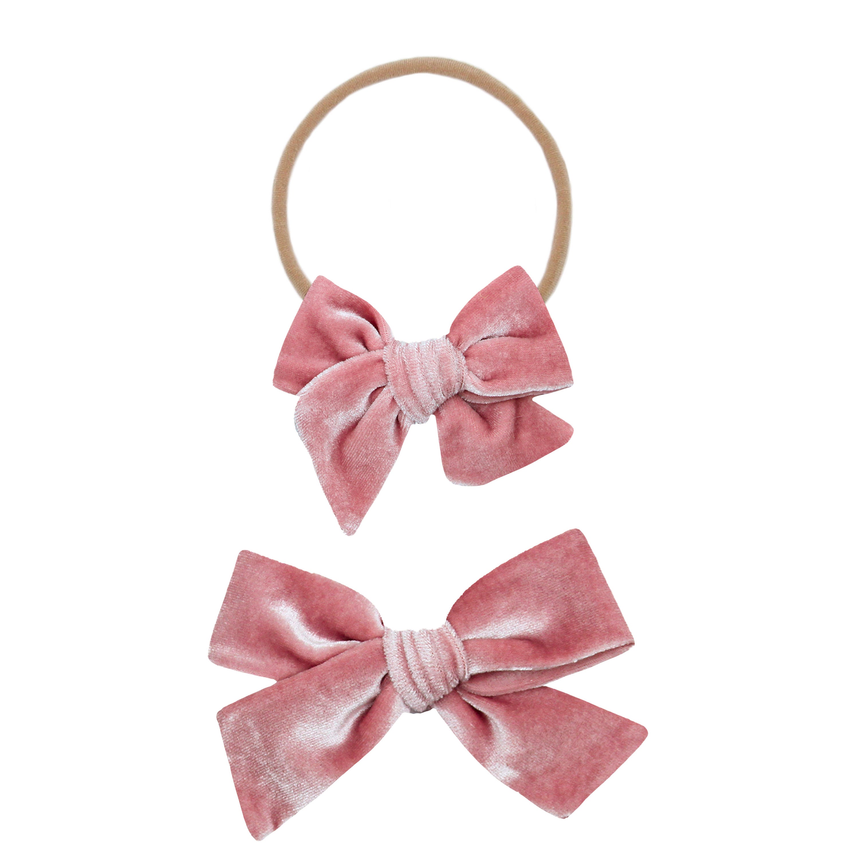Velvet Bow - Headband