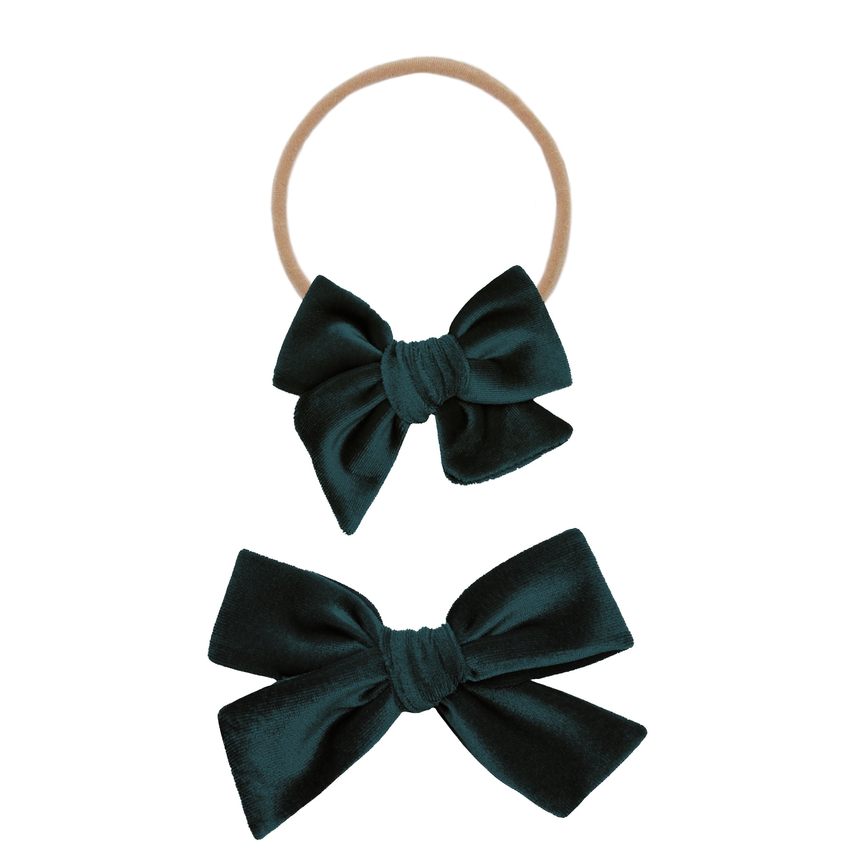 Velvet Bow - Headband