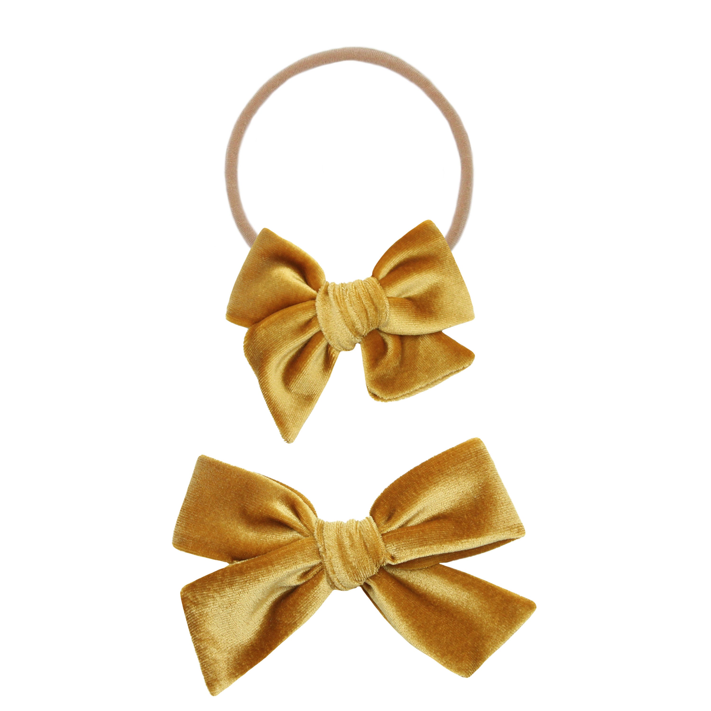 Velvet Bow - Headband