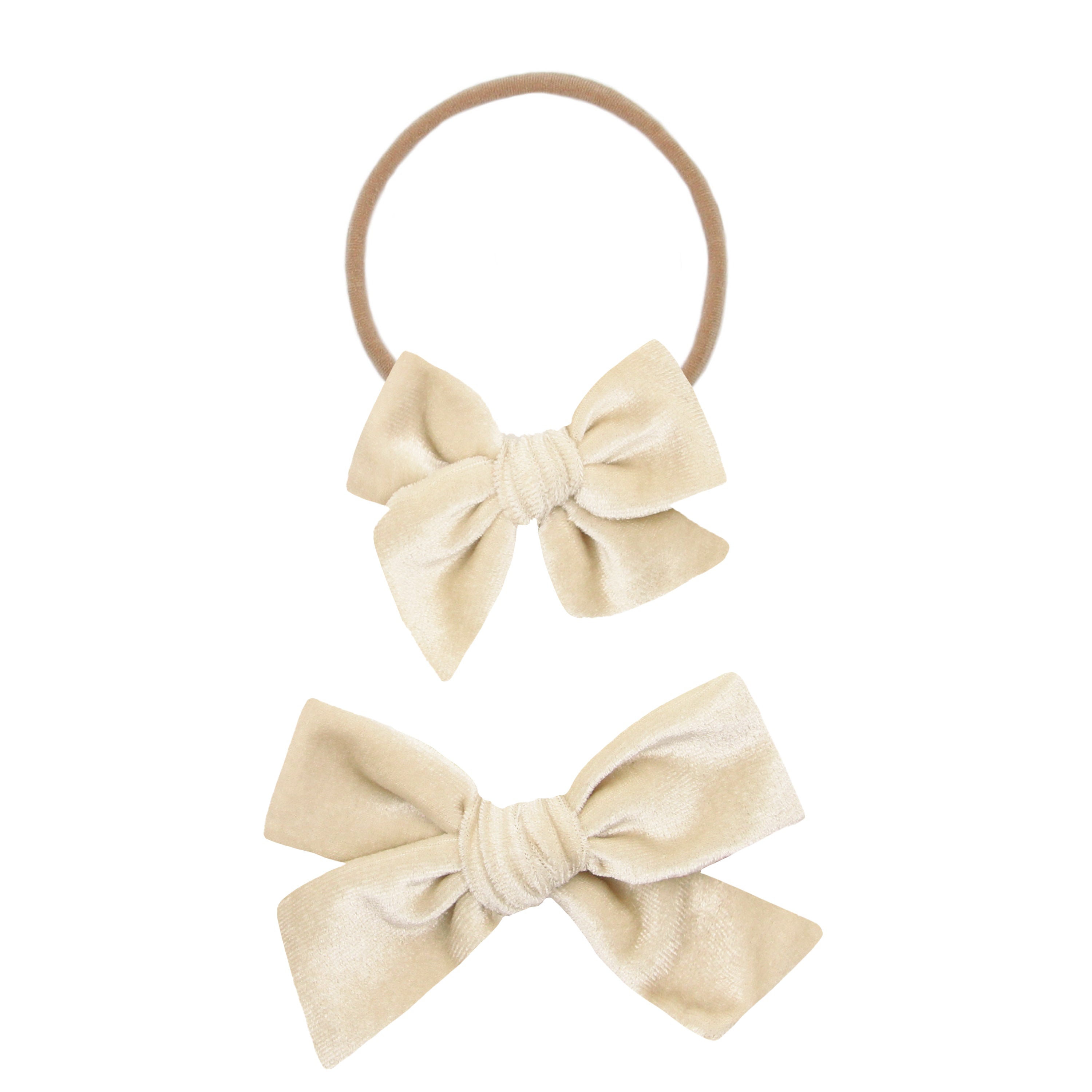 Velvet Bow - Headband