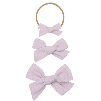 Classic Bow - Lavender