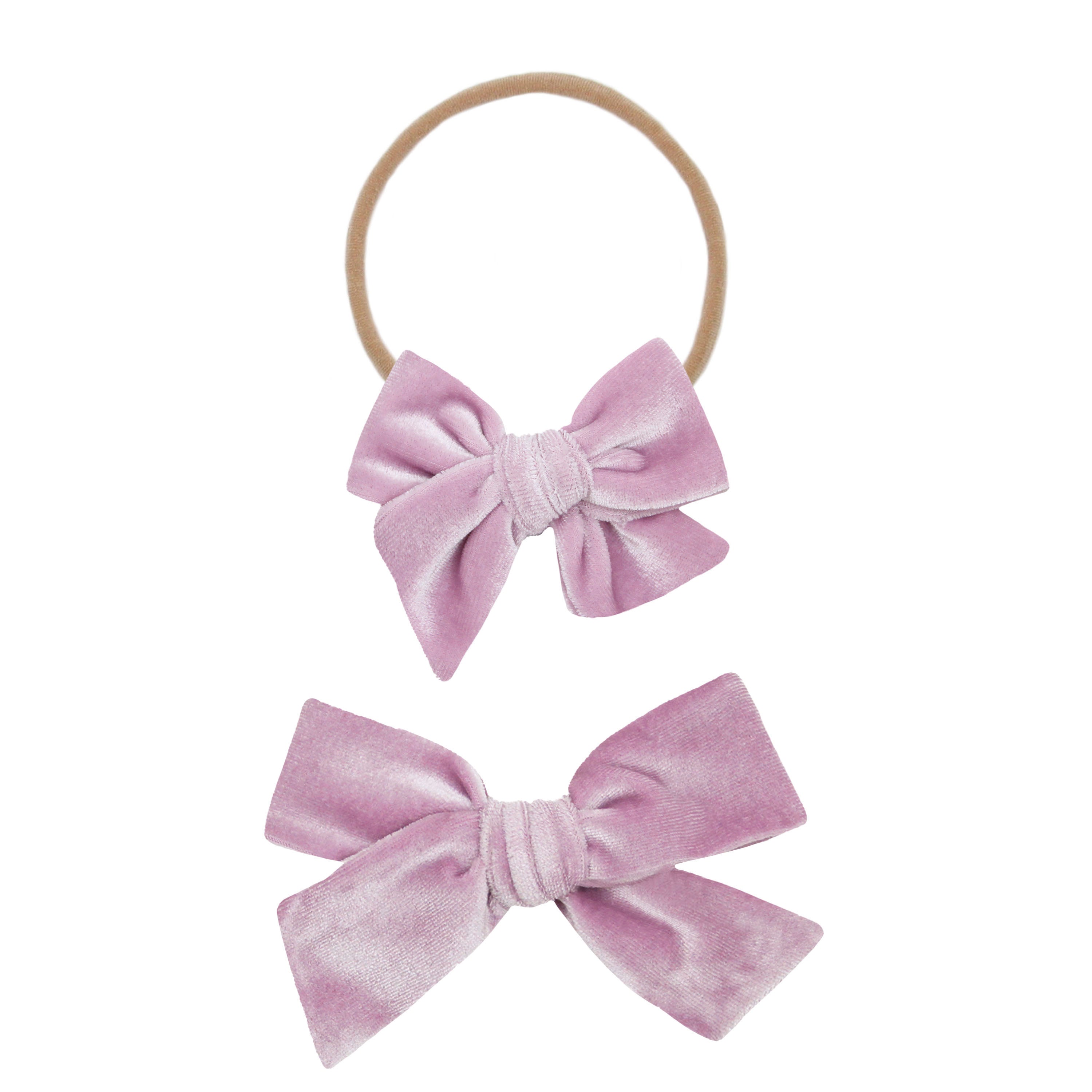 Velvet Bow - Headband