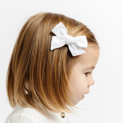 Classic Bow 3 Pack: Lavender Clips