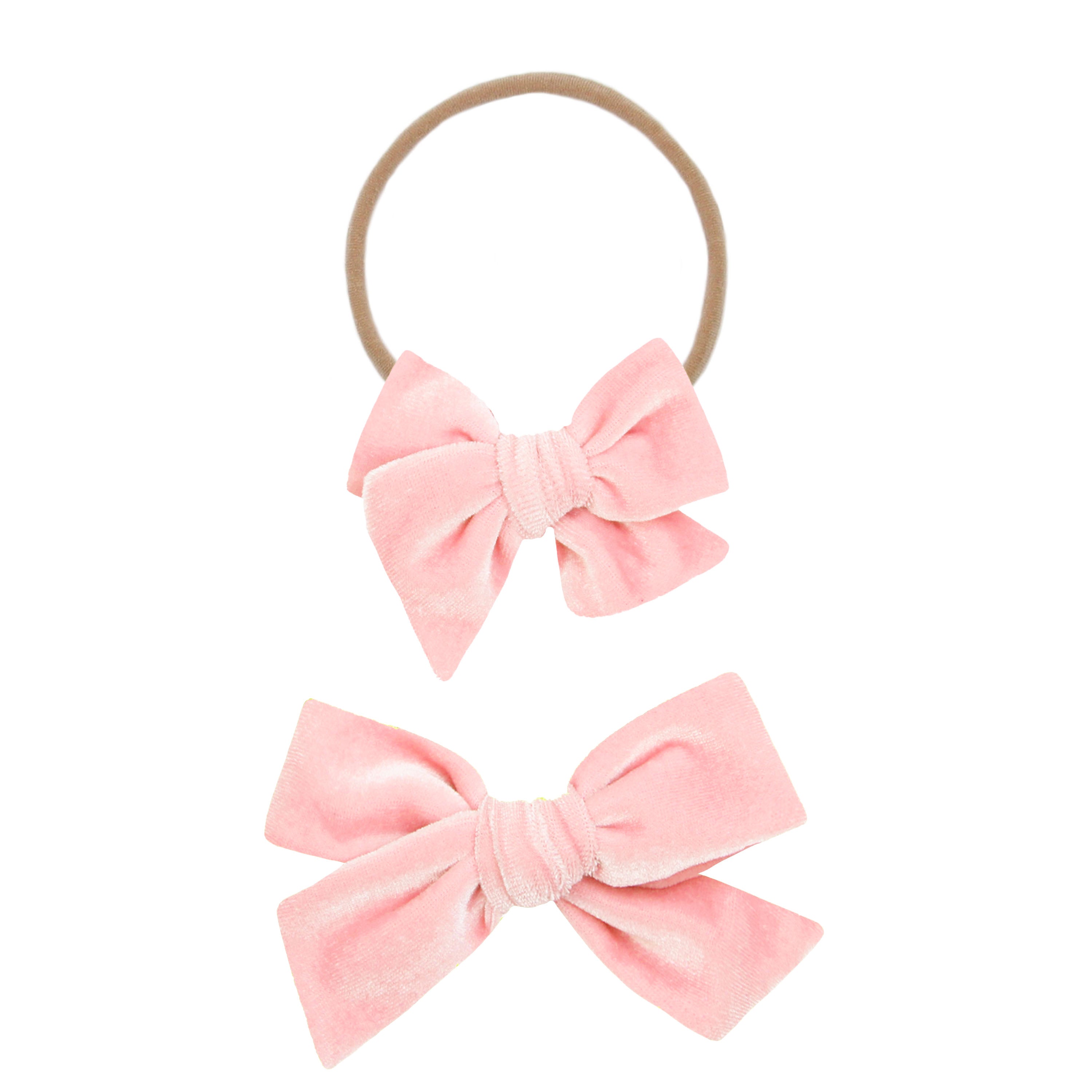 Velvet Bow - Headband