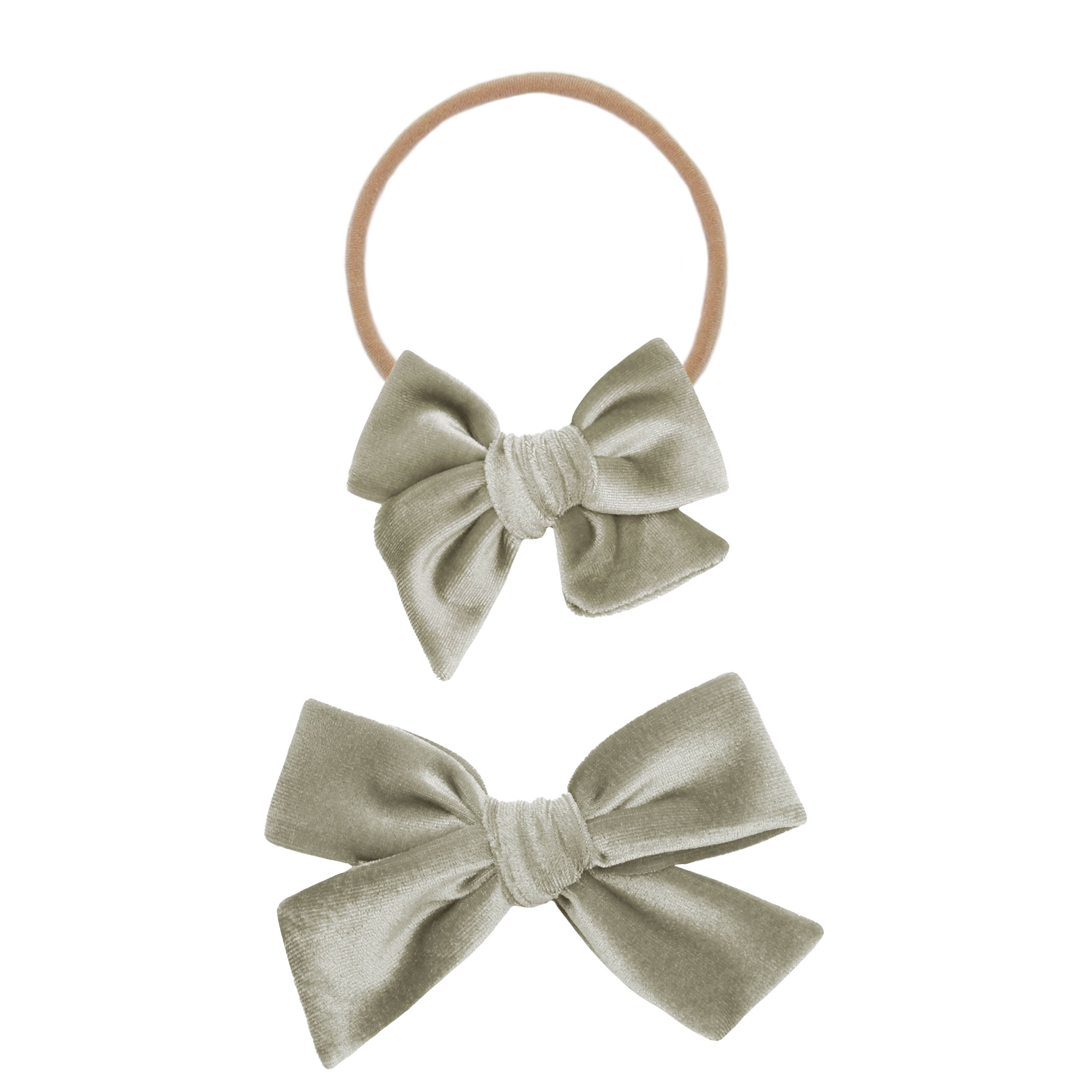 Velvet Bow - Headband