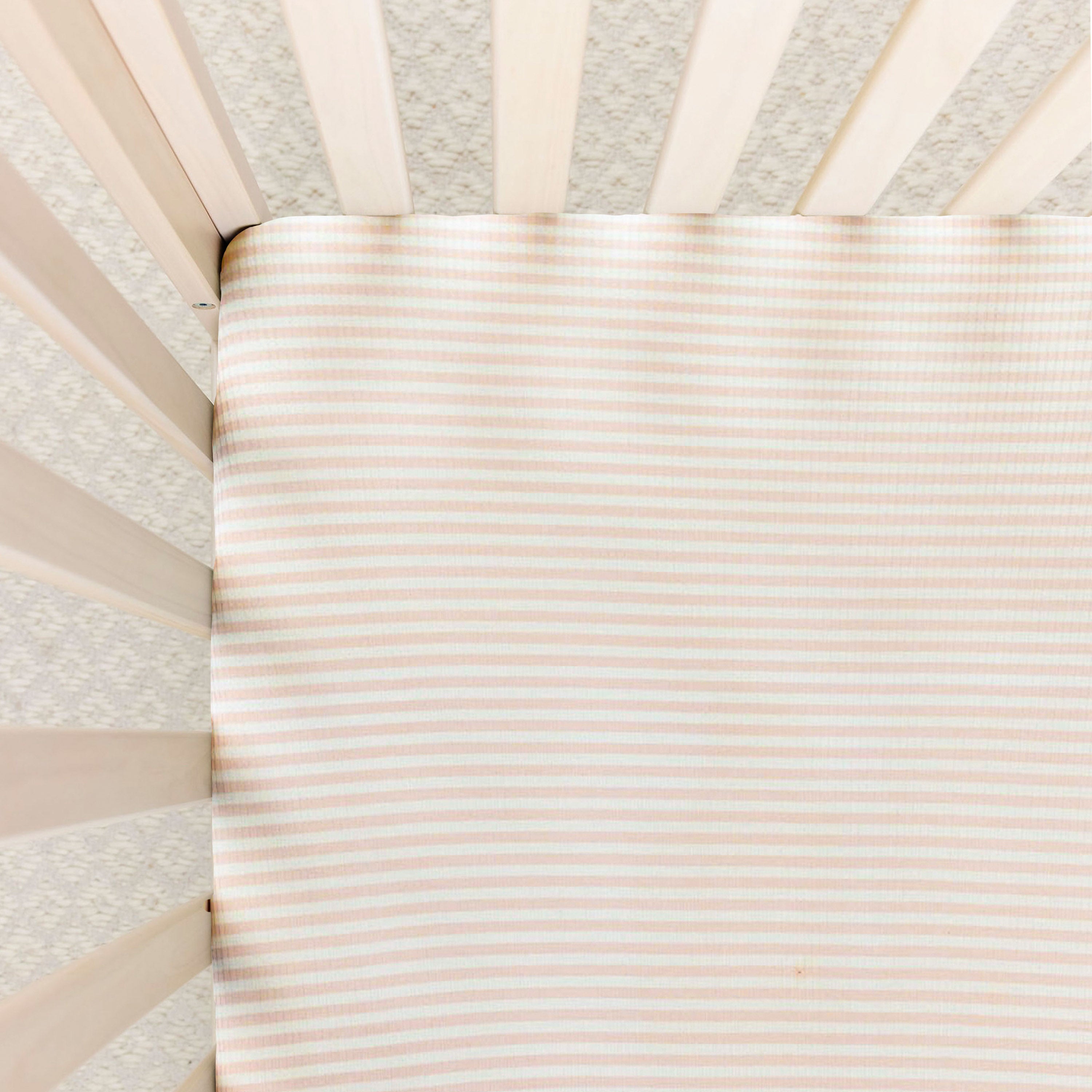Harper Ribbed Crib Sheet + Changing Pad Cover Pack