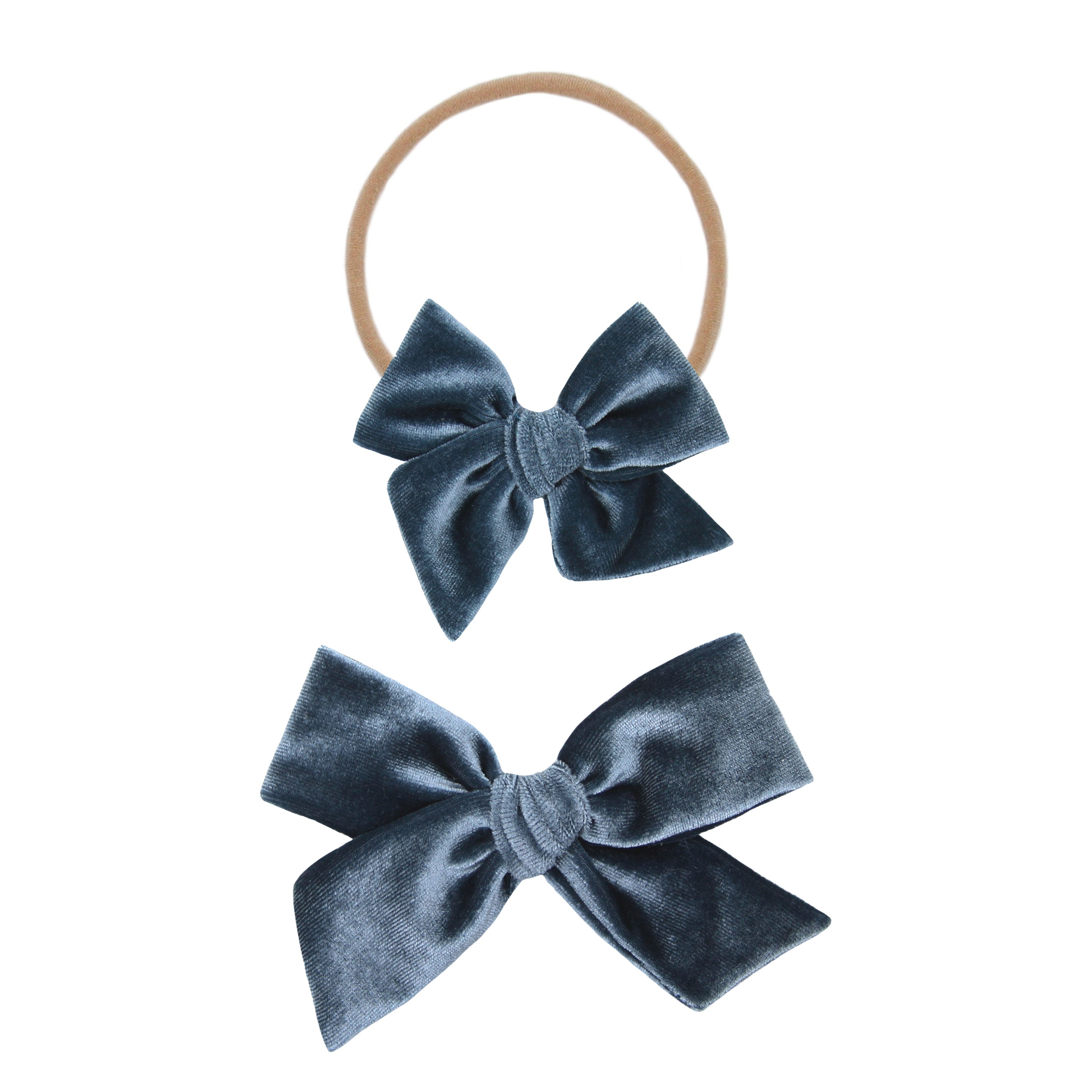Velvet Bow - Headband