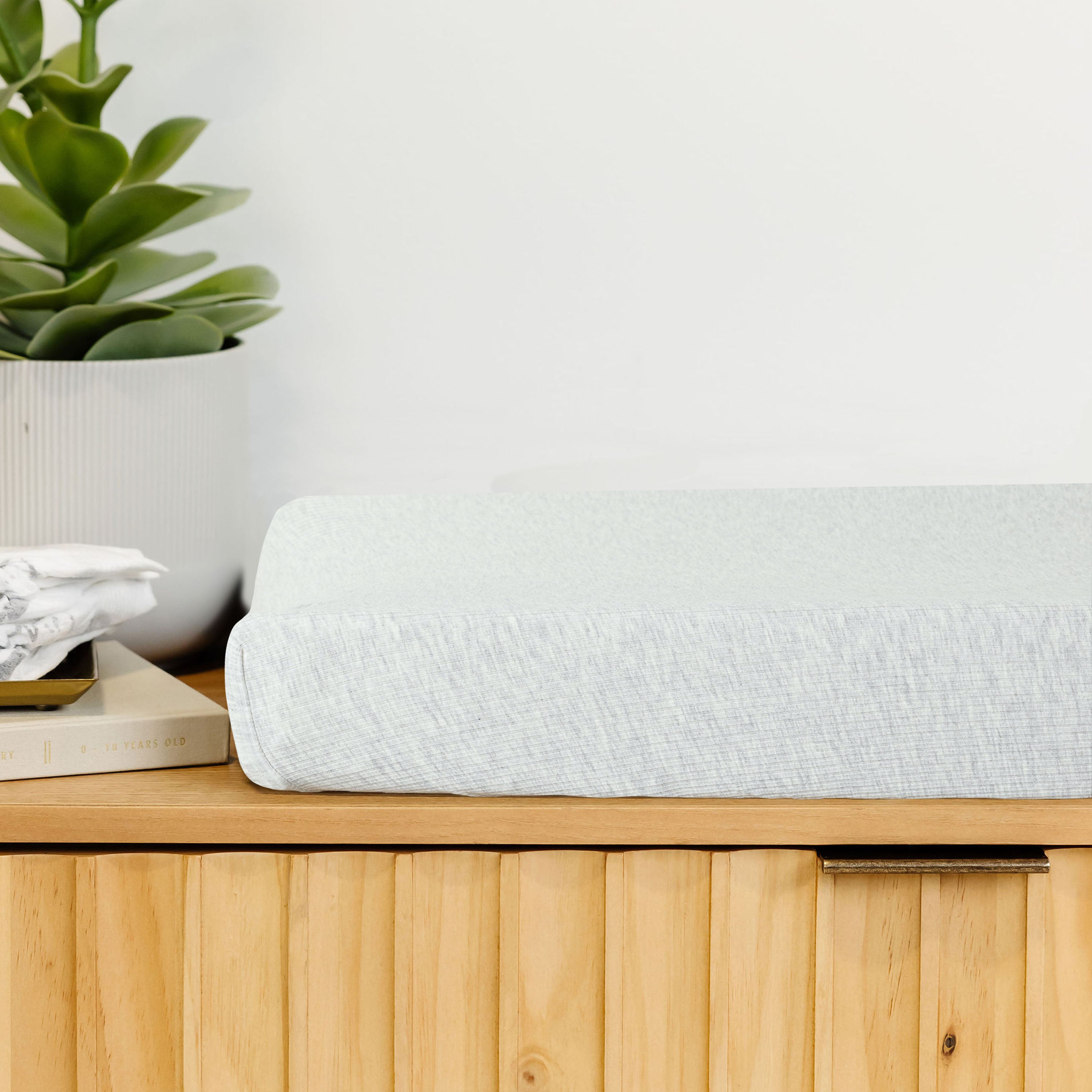 Stevie Ribbed Changing Pad Cover