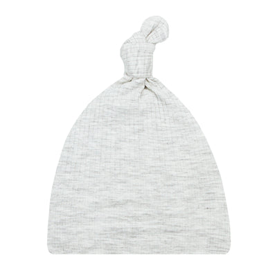 Stevie Ribbed Top Knot Hat