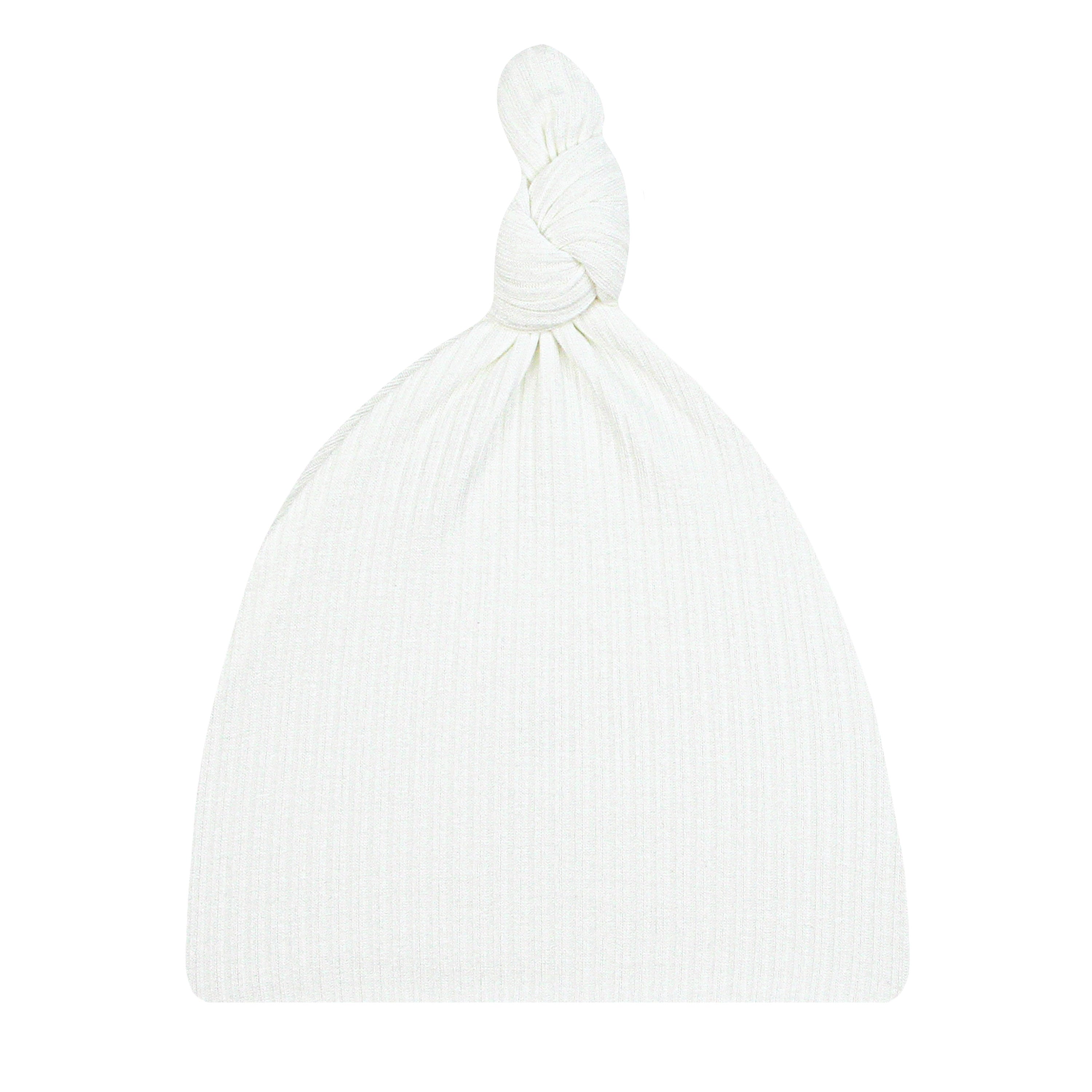 Wren Ribbed Top Knot Hat